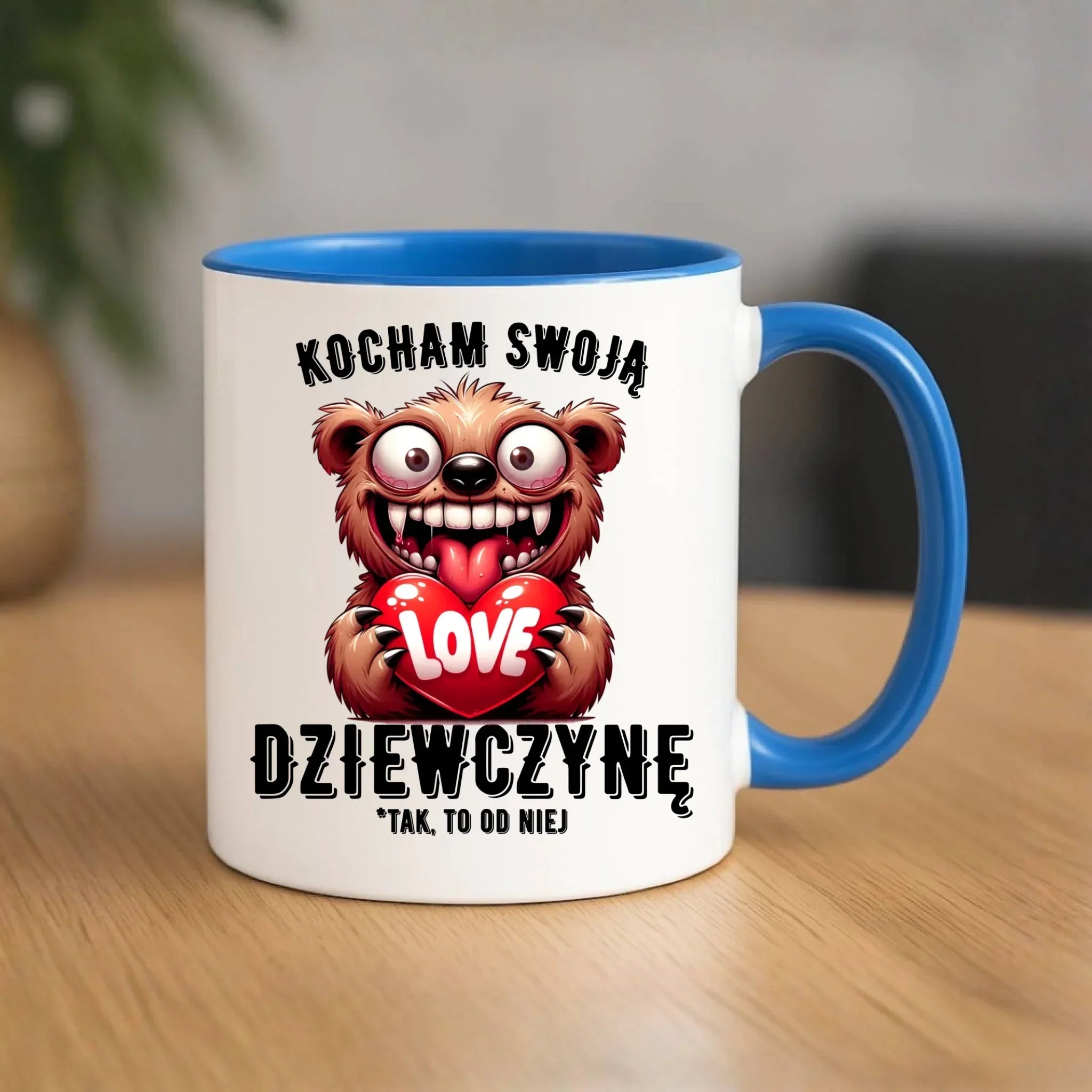Kubek dla chłopaka - Kocham swoją dziewczynę W30 - StoryCups.pl