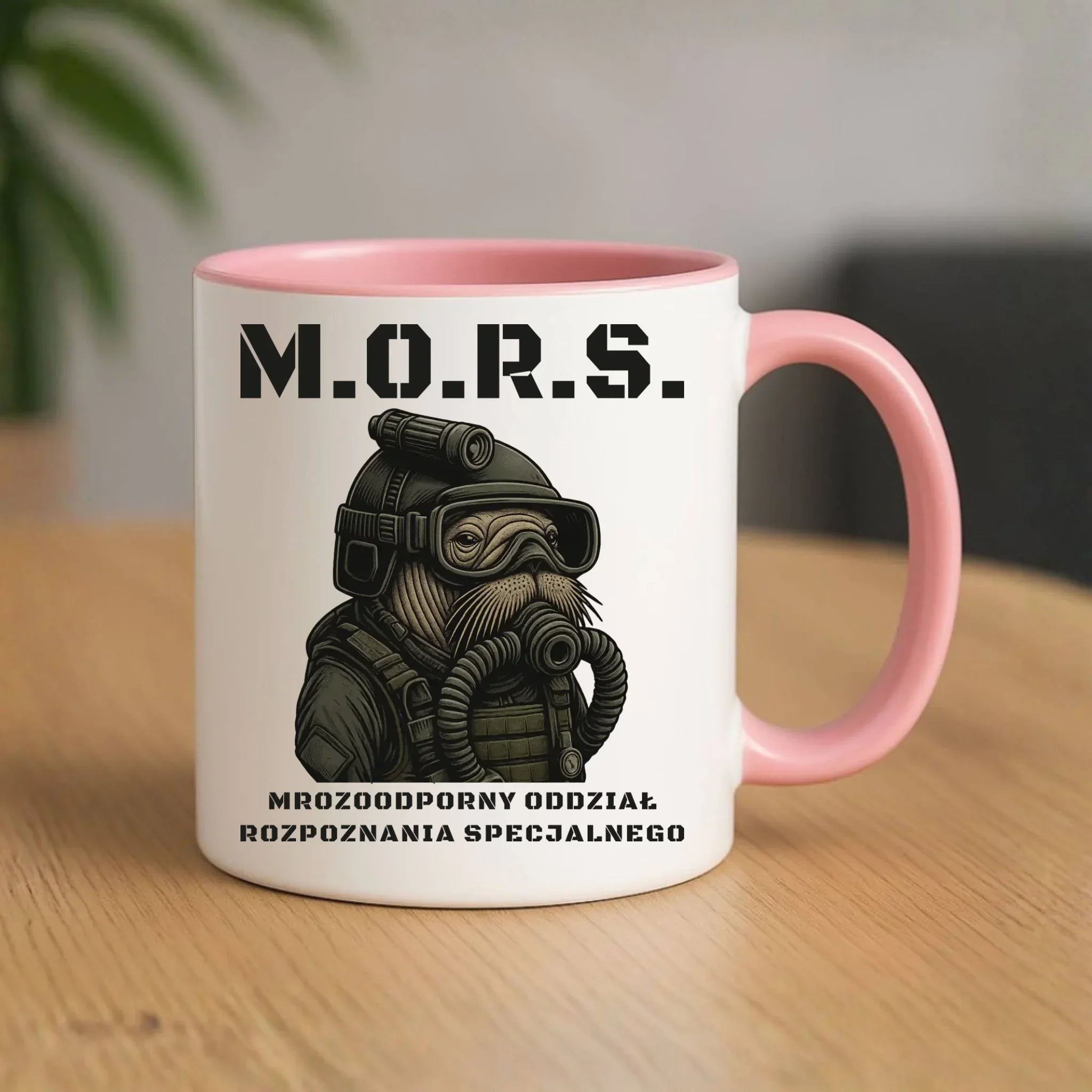 Kubek - prezent dla morsa - M.O.R.S. Mrozoodporny Oddział Rozpoznania Specjalnego HM20 - StoryCups.pl
