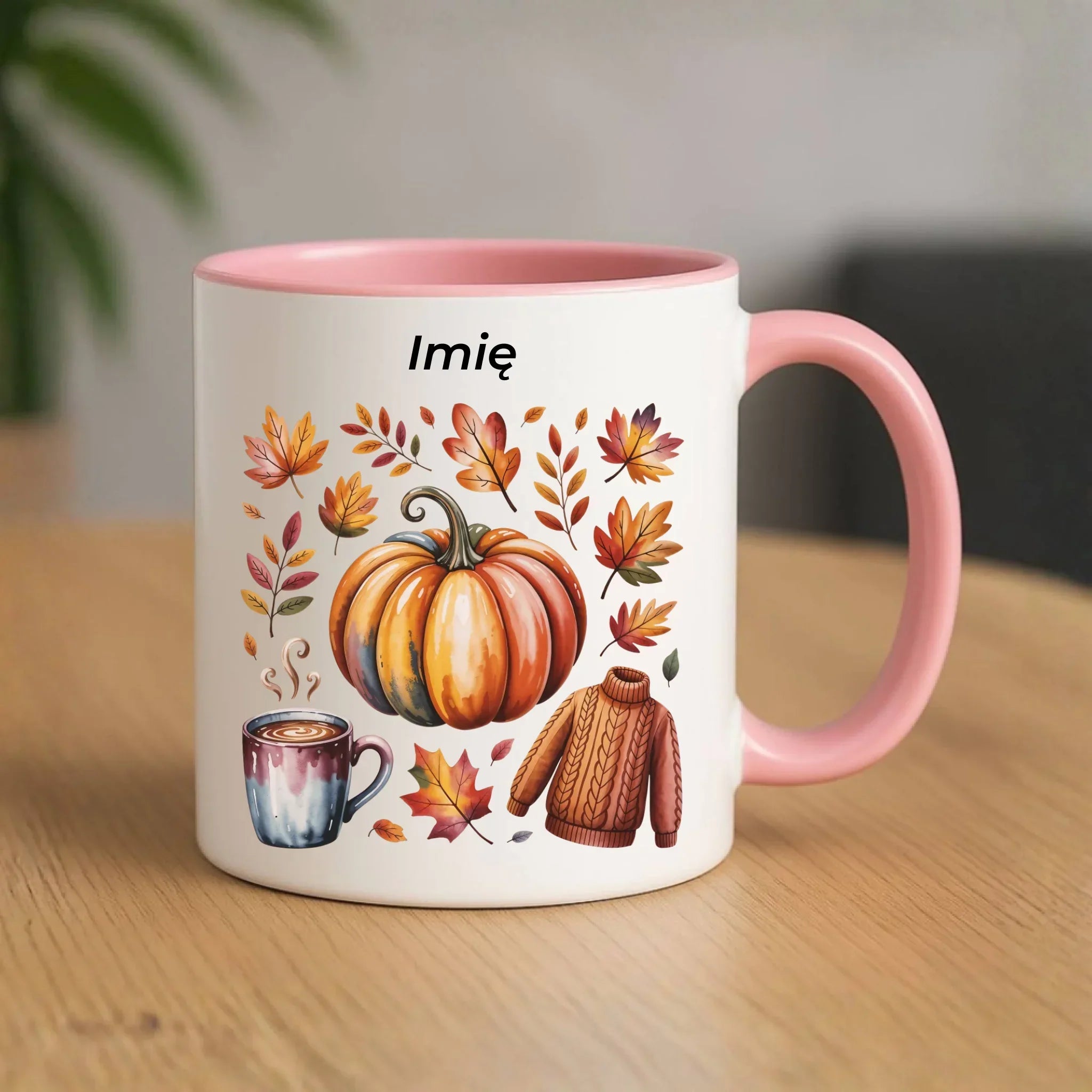 Kubek jesienny - Złota jesień - personalizowany JS30 - StoryCups.pl