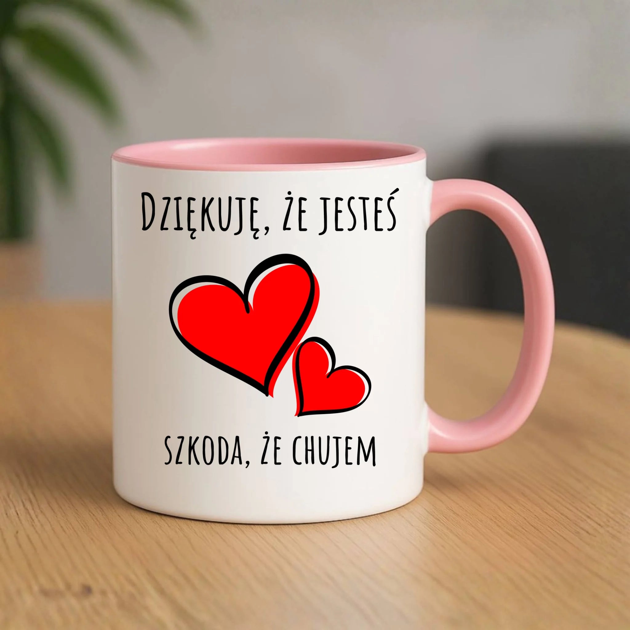 Kubek - Dziękuję, że jesteś szkoda, że ch#jem - bez cenzury DCH10