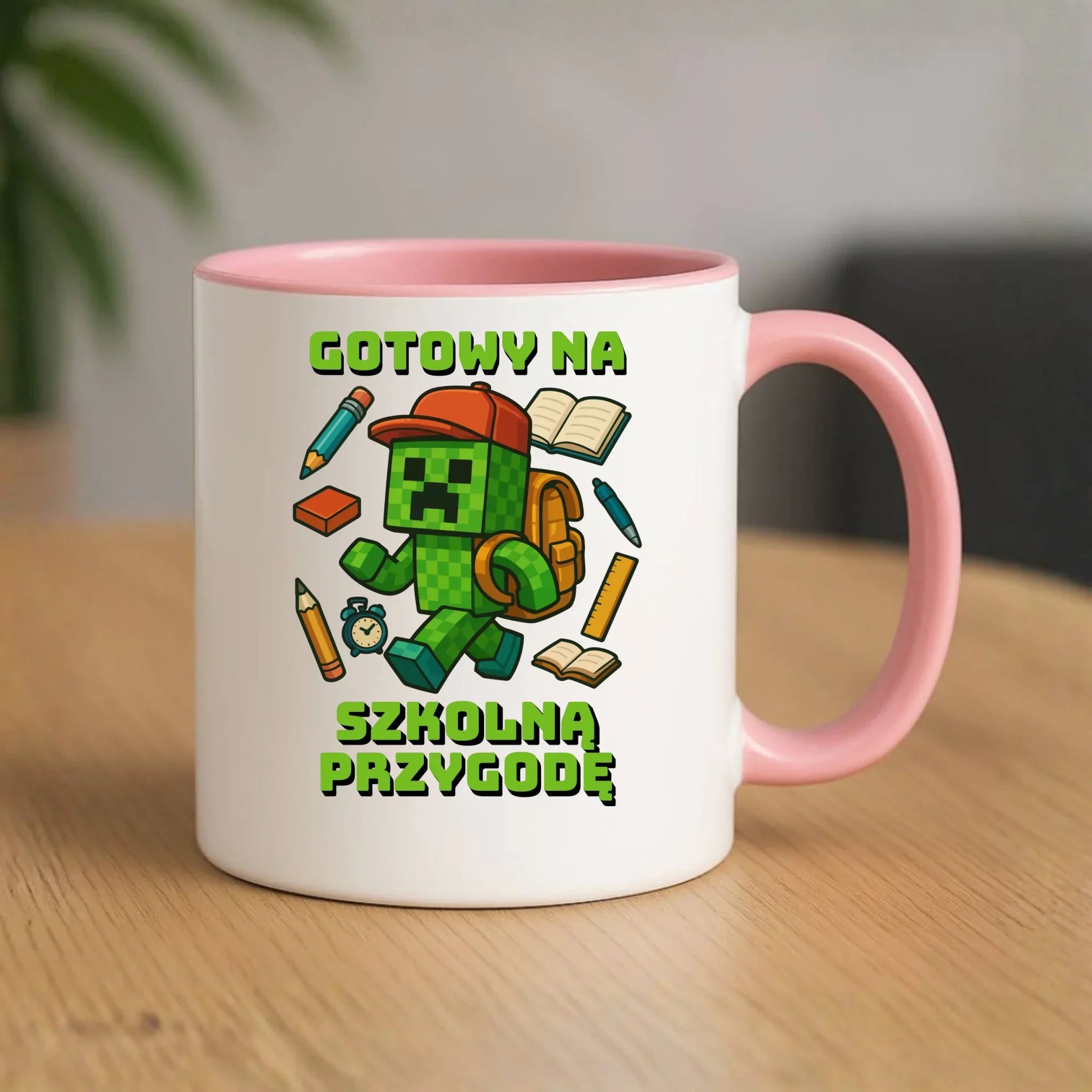 Kubek szkoła - Gotowy na szkołę - gamer do szkoły - SZ13 - StoryCups.pl