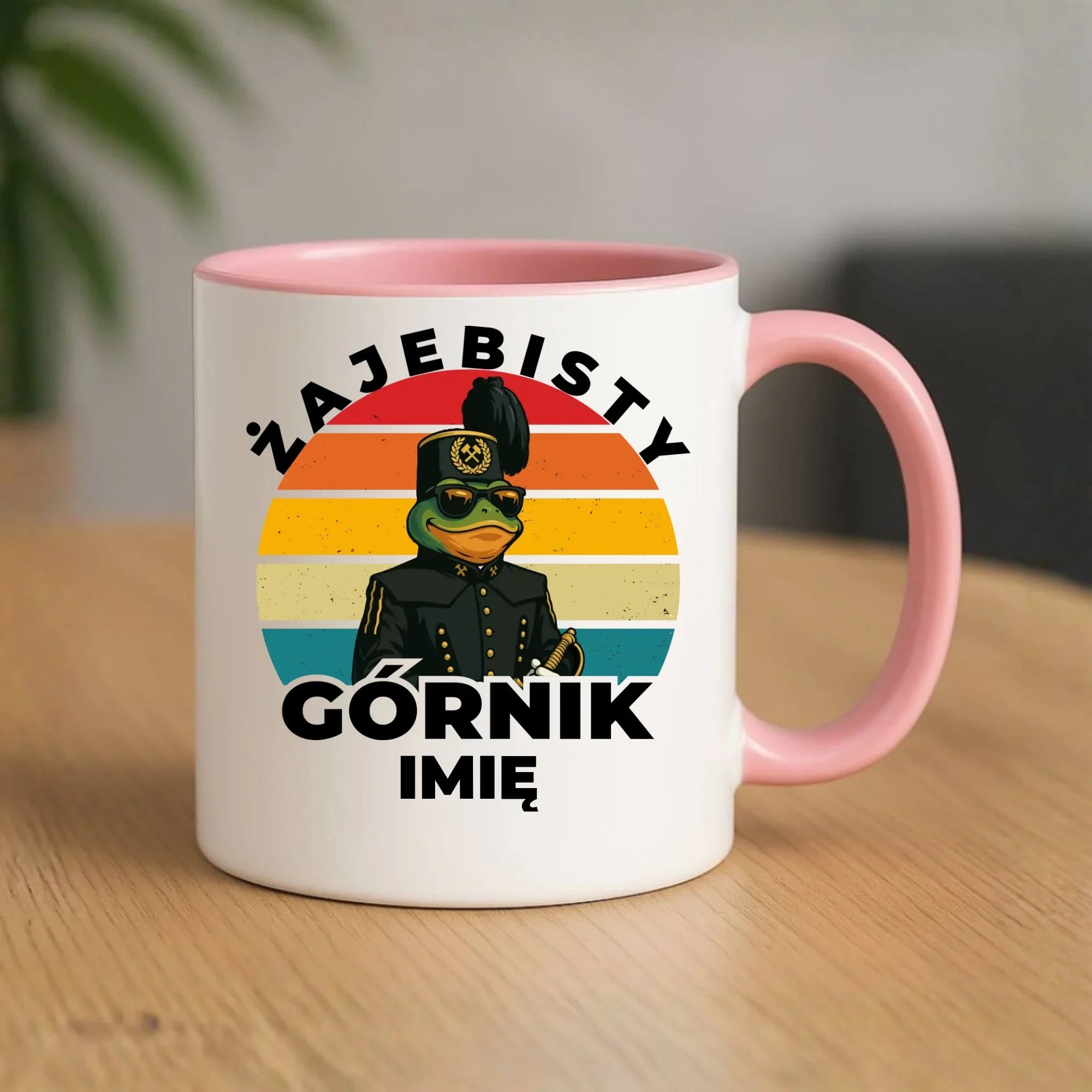 Kubek - prezent dla górnika - Żajebisty górnik - personalizowany G19 - StoryCups.pl