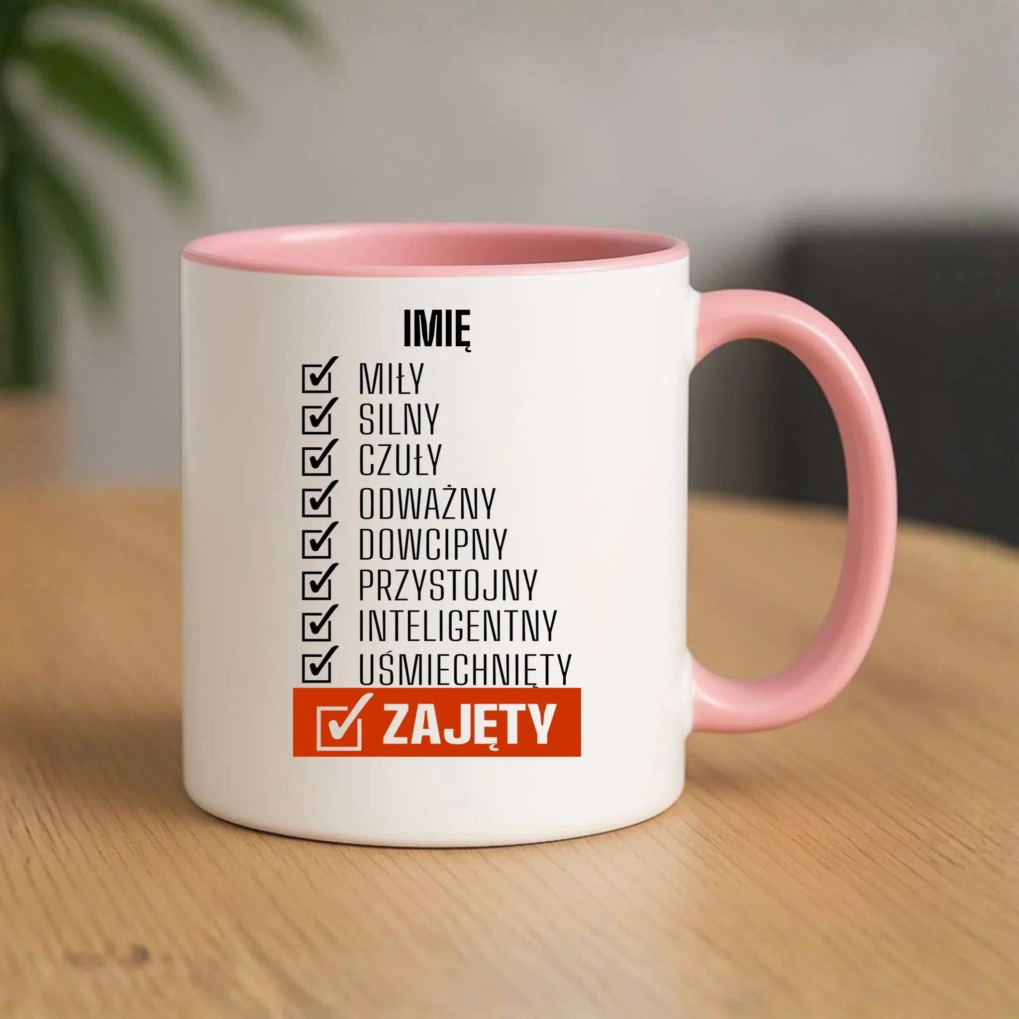 Kubek - Zajęty prezent dla chłopaka męża narzeczonego - personalizowany DCH05 - StoryCups.pl