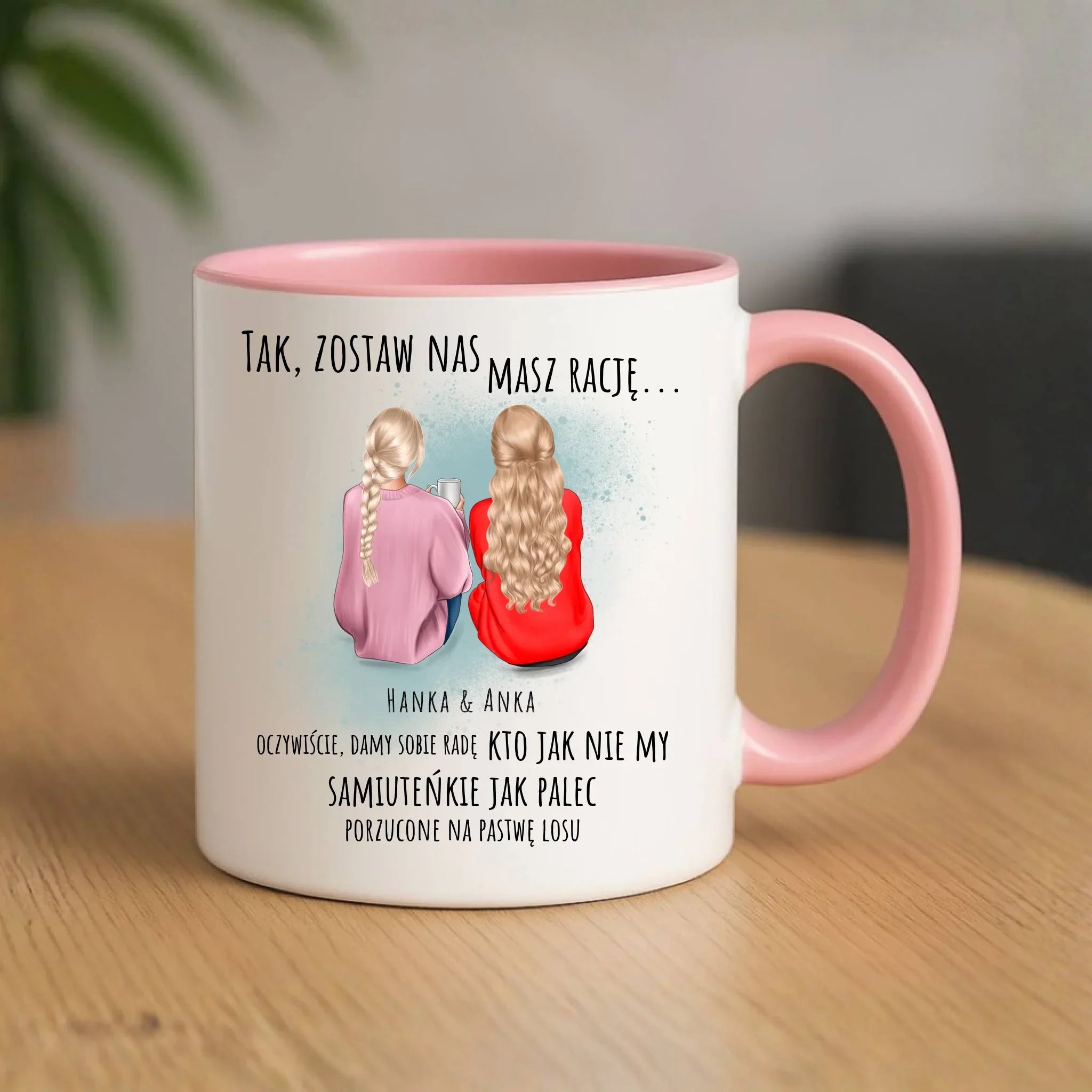 Kubek na odejście z pracy - prezent od koleżanek - 2-5 osób personalizowany OP16 - StoryCups.pl