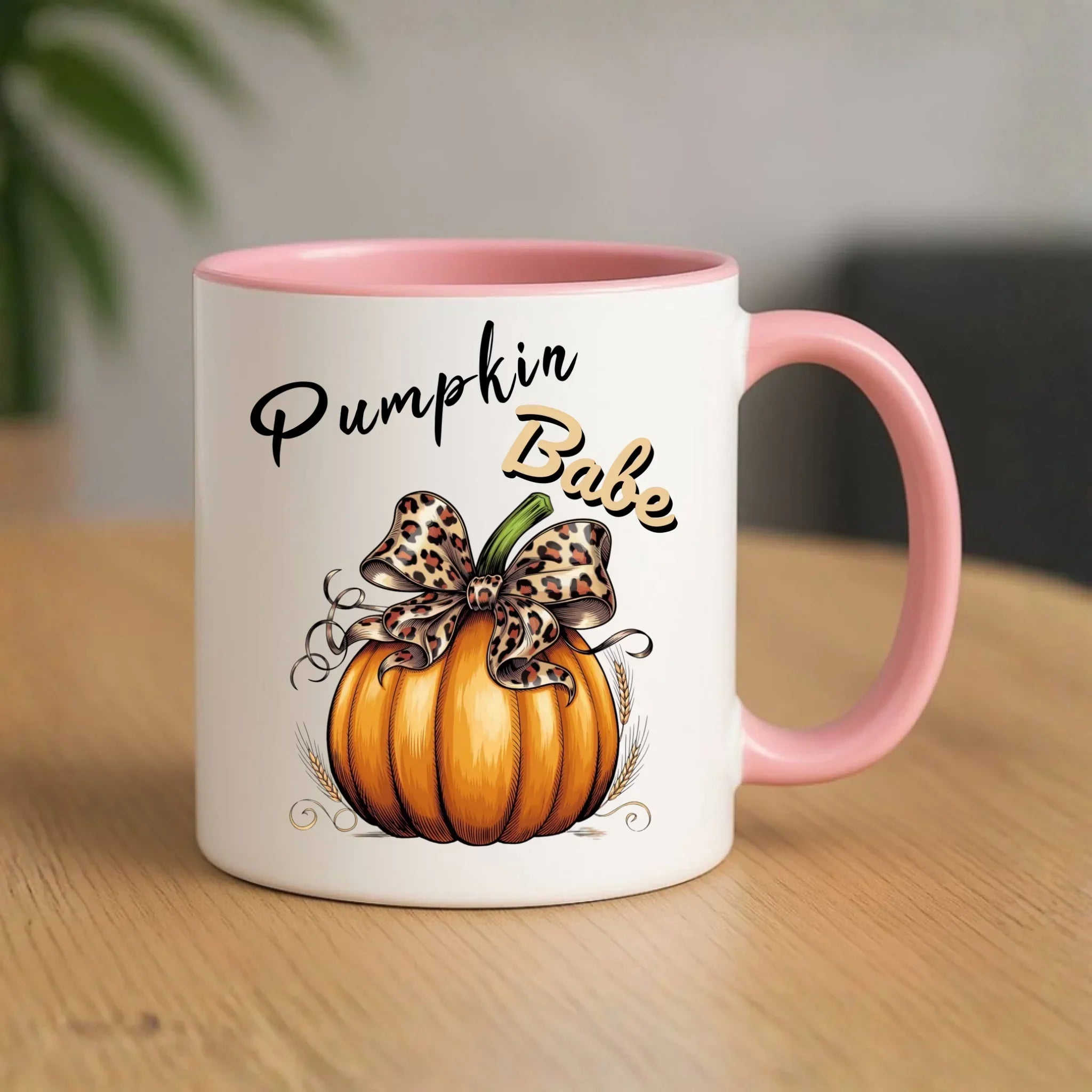 Kubek jesienny - Pumpkin Babe - dla miłośniczki dyni JS33 - StoryCups.pl