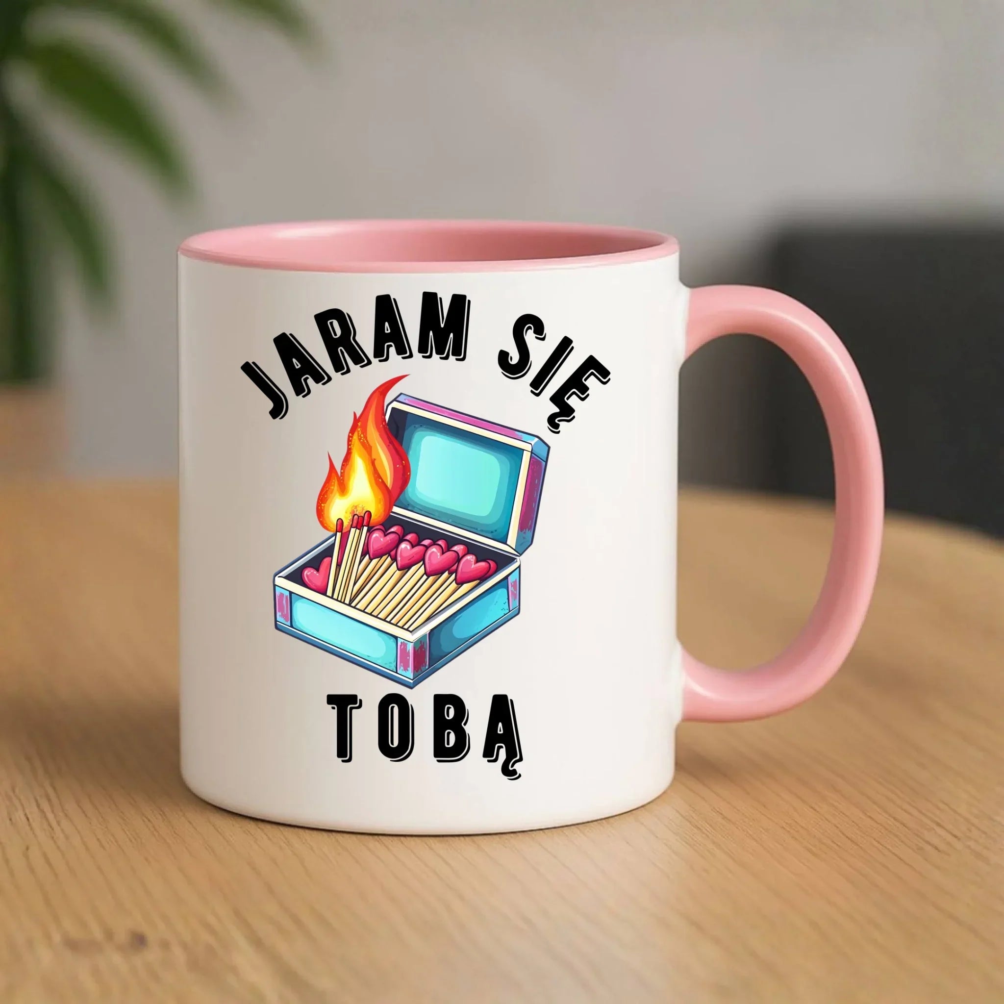 Kubek dla zakochanych - Jaram się Tobą W39 - StoryCups.pl