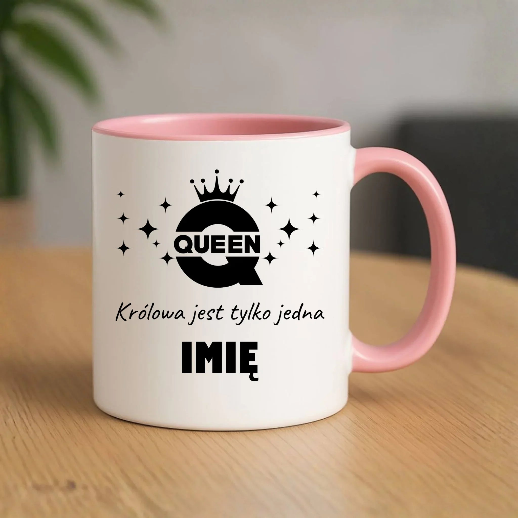 Kubek dla niej - Queen Królowa jest tylko jedna - personalizowany W40 - StoryCups.pl