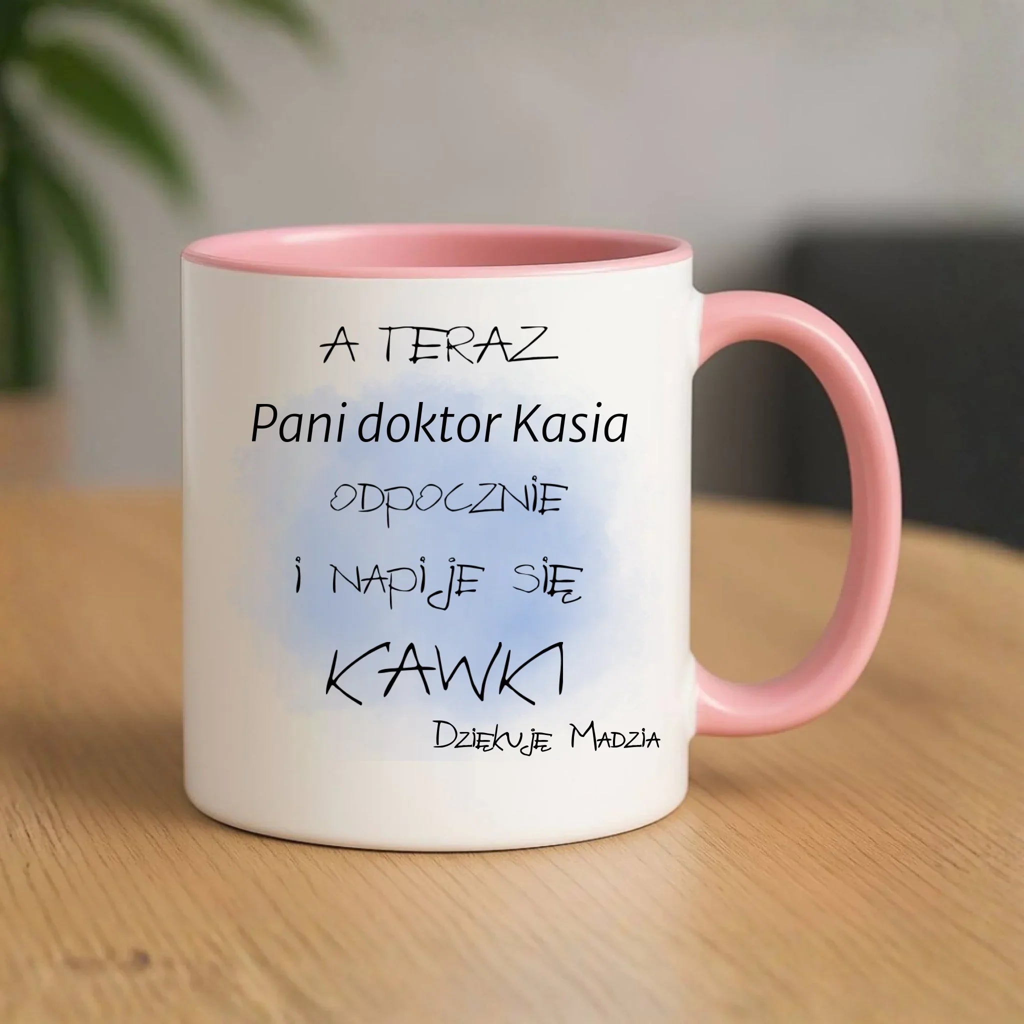 Kubek dla doktora - Prezent na podziękowanie - personalizowany L01 - StoryCups.pl