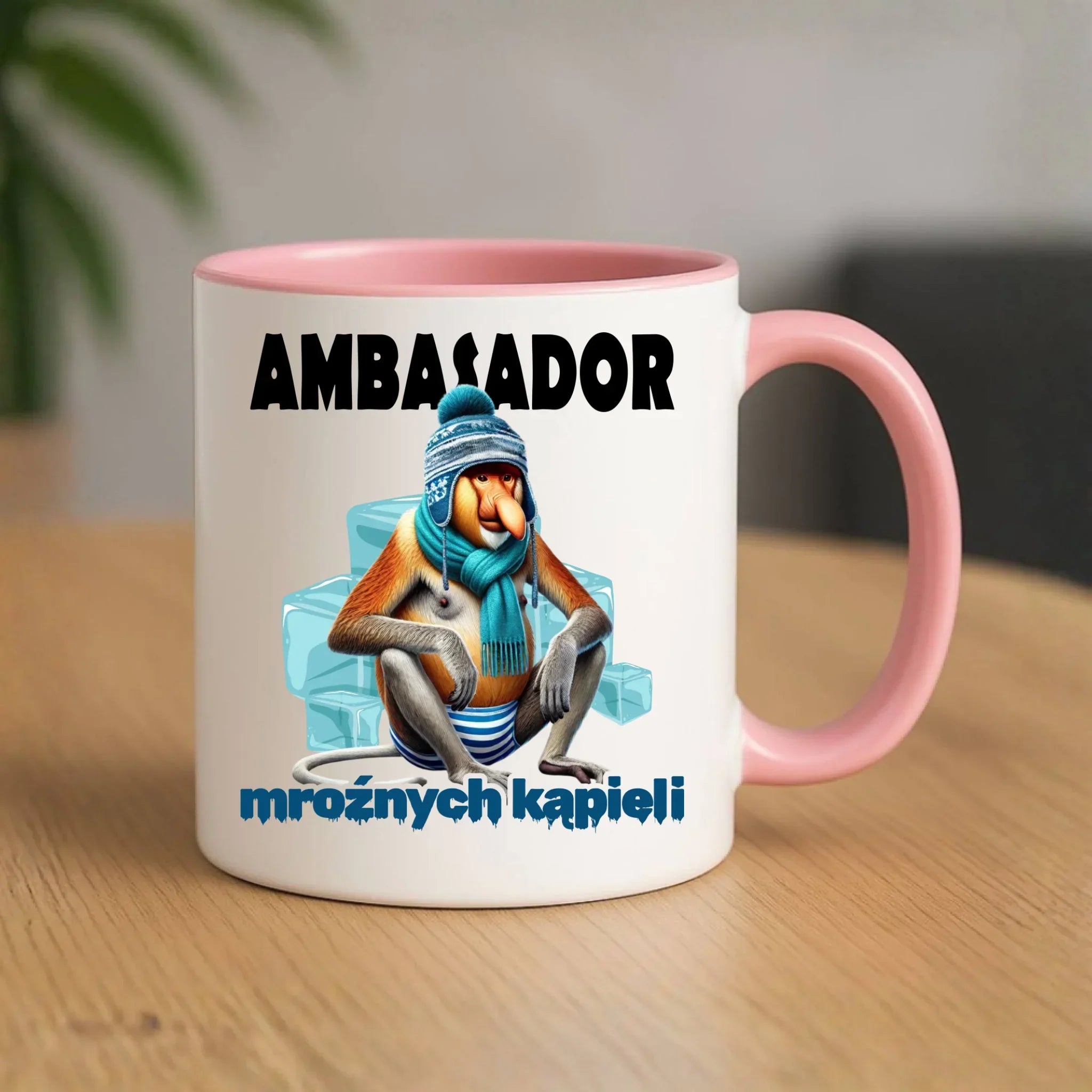 Kubek - prezent dla morsa - Janusz Nosacz Mors - Ambasador mroźnych kąpieli HM03 - StoryCups.pl