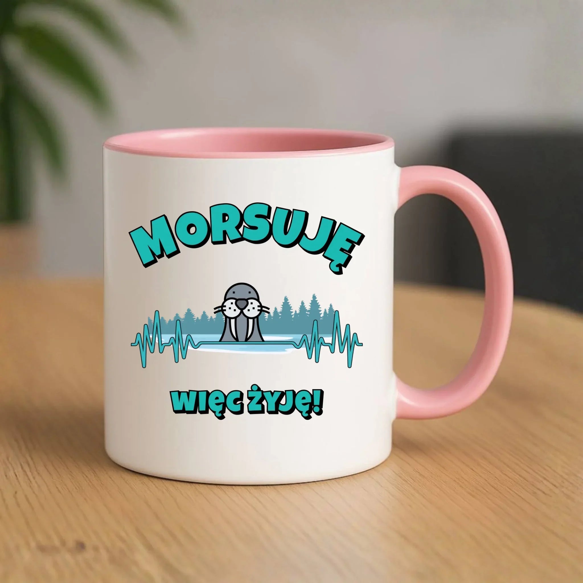 Kubek - prezent dla morsa - Morsuję więc żyję - Mors HM02 - StoryCups.pl