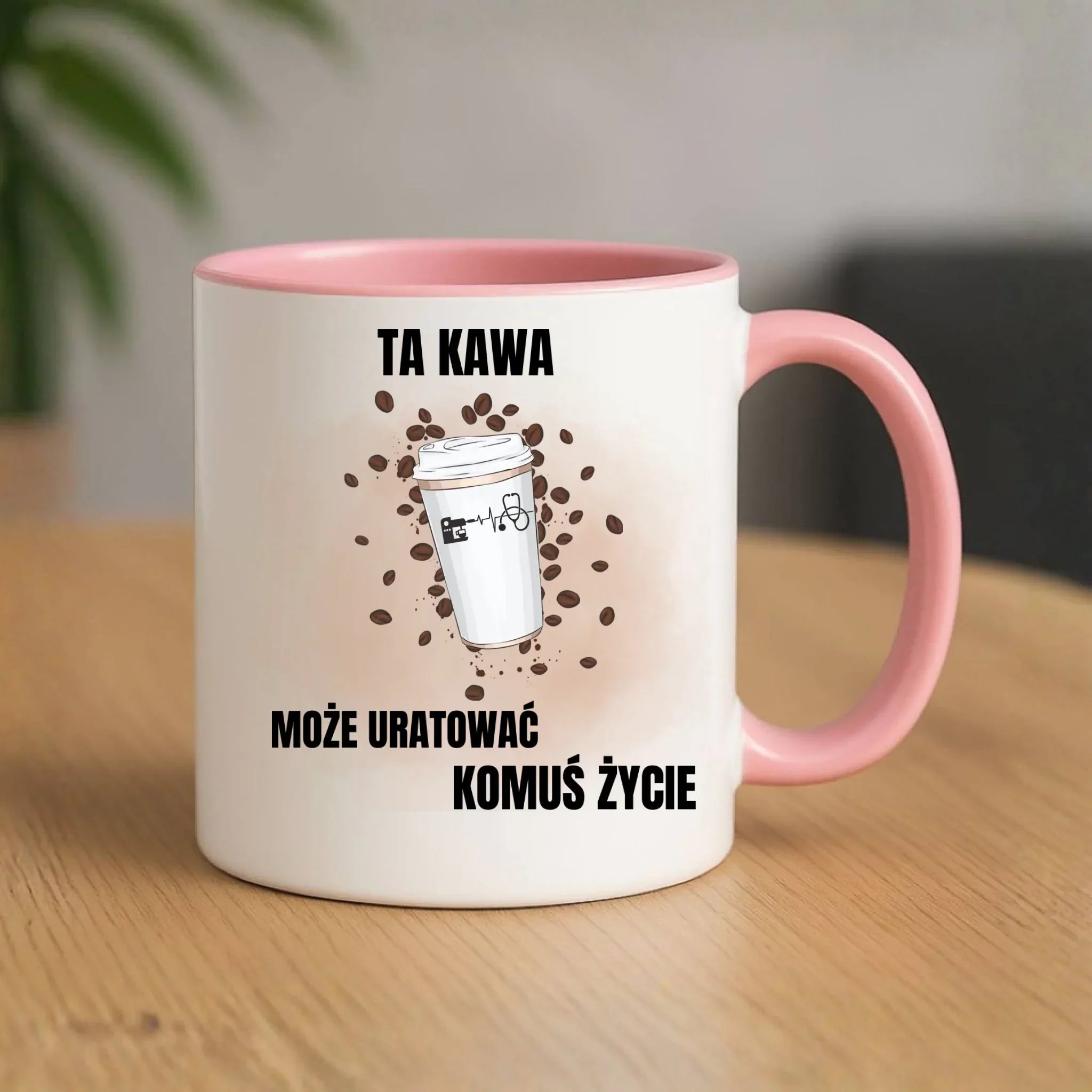Kubek dla lekarza - Ta kawa może uratować komuś życie L05 - StoryCups.pl