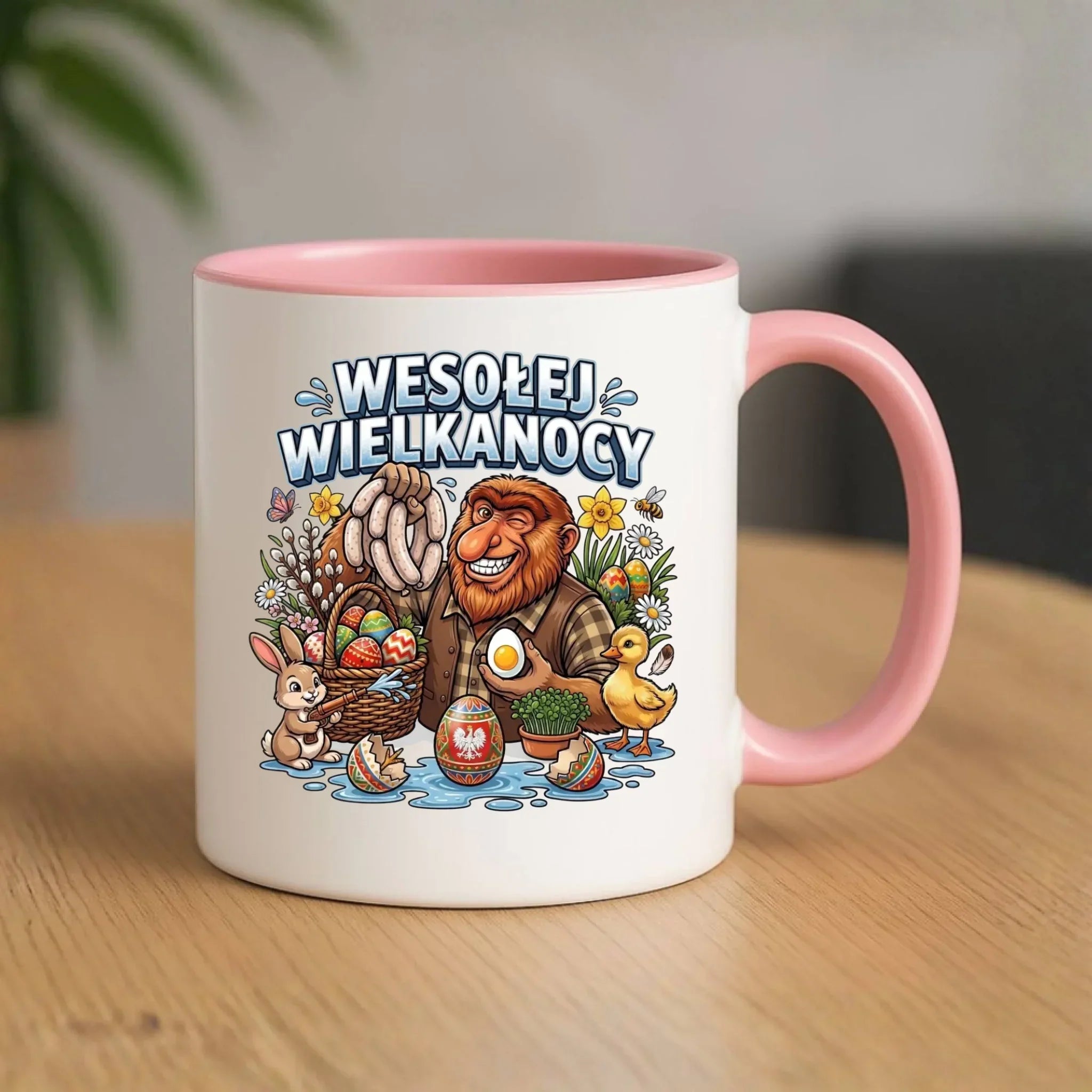 Kubek wielkanocny - Janusz Nosacz - Wesołej Wielkanocy WN21 - StoryCups.pl