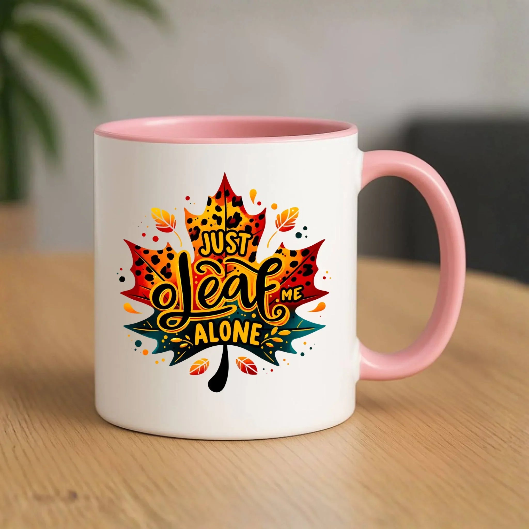 Kubek jesienny - Just leaf me alone JS22 - StoryCups.pl