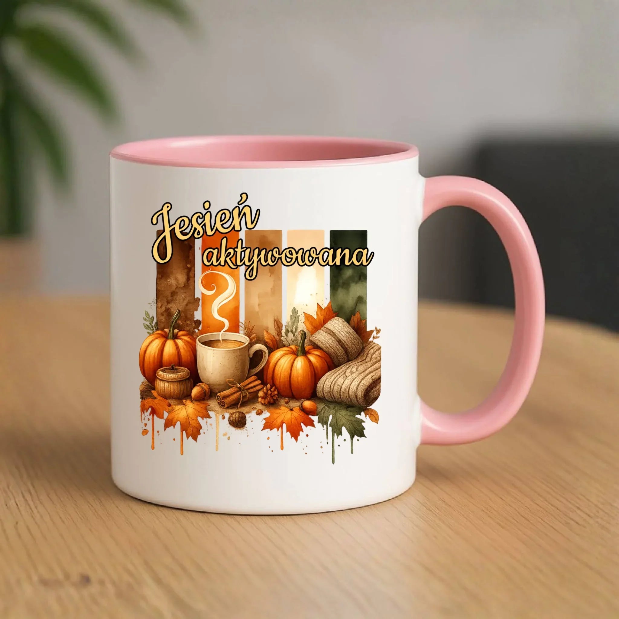 Kubek jesienny - Jesień aktywowana JS26 - StoryCups.pl