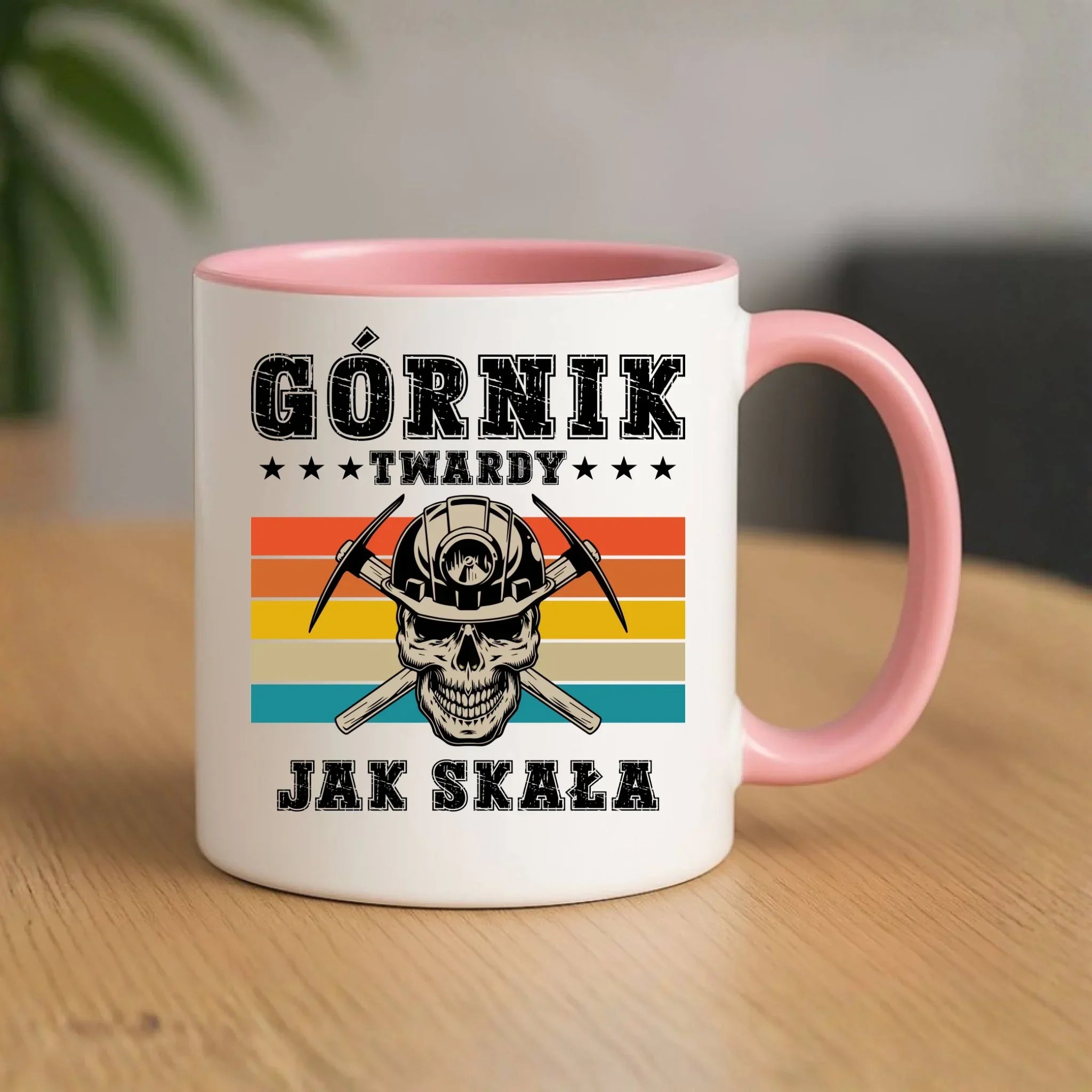 Kubek - prezent dla górnika - Górnik twardy jak skała G21 - StoryCups.pl
