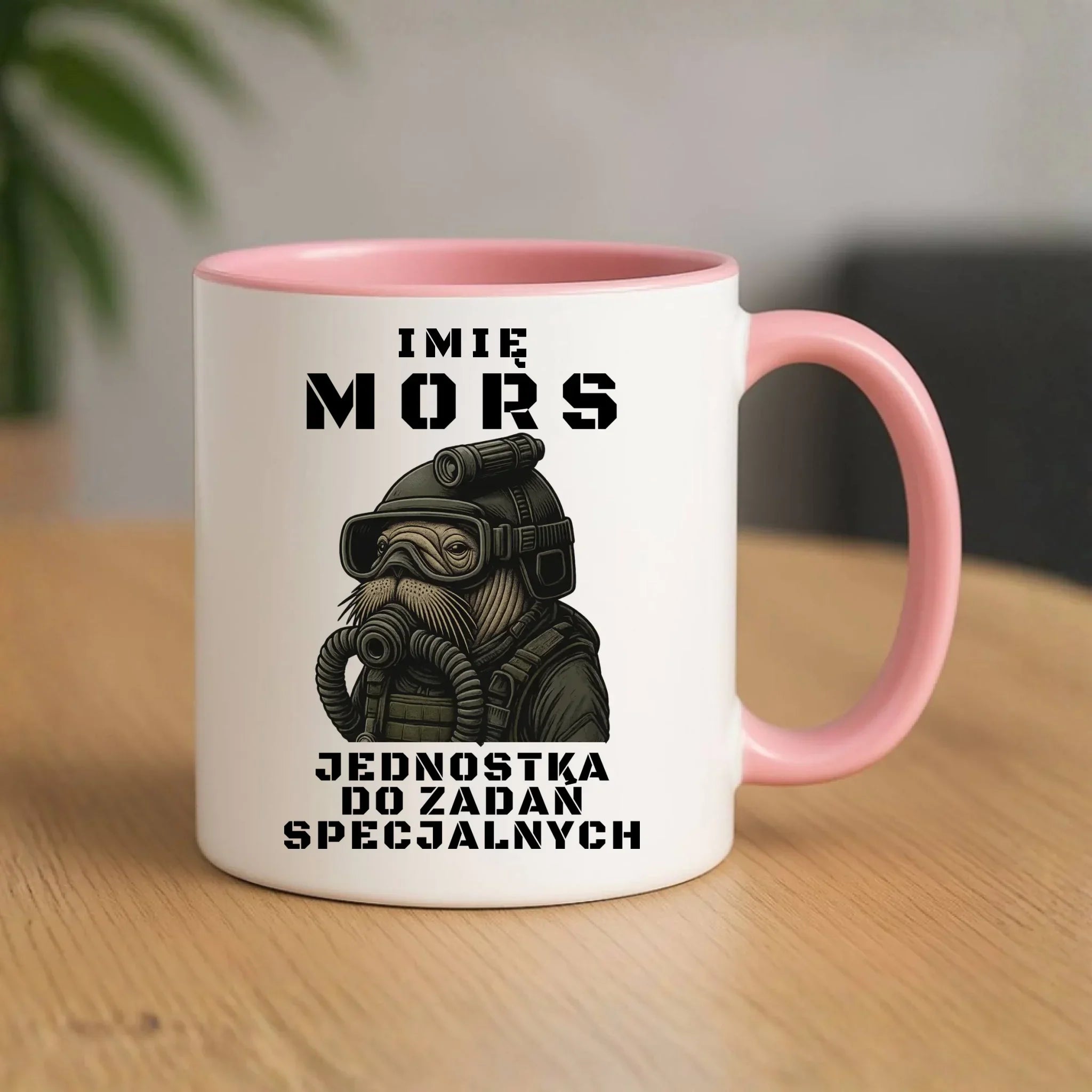 Kubek - prezent dla morsa - Mors do zadań specjalnych - personalizowany HM07 - StoryCups.pl