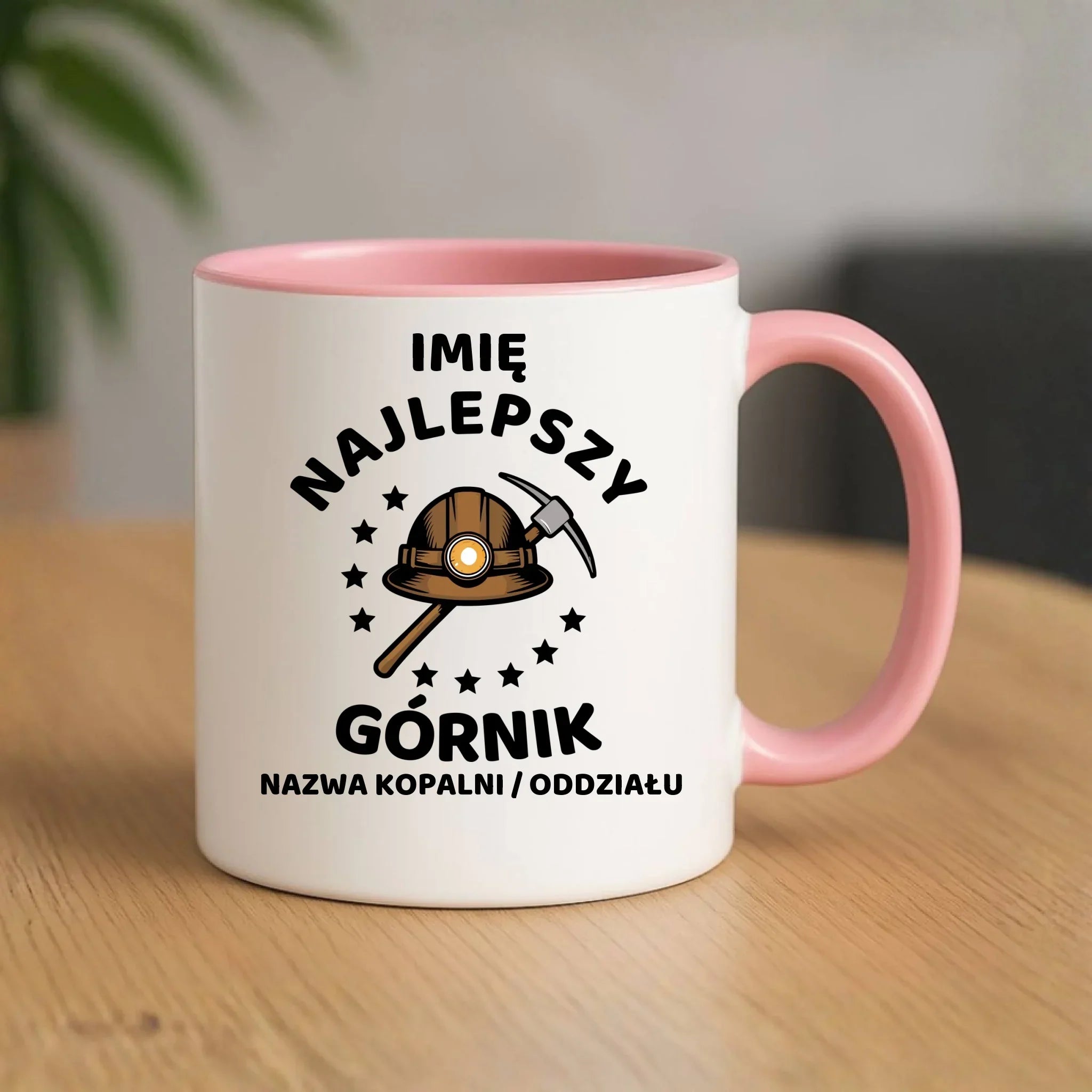 Kubek - prezent dla górnika - Najlepszy górnik - personalizowany G23 - StoryCups.pl