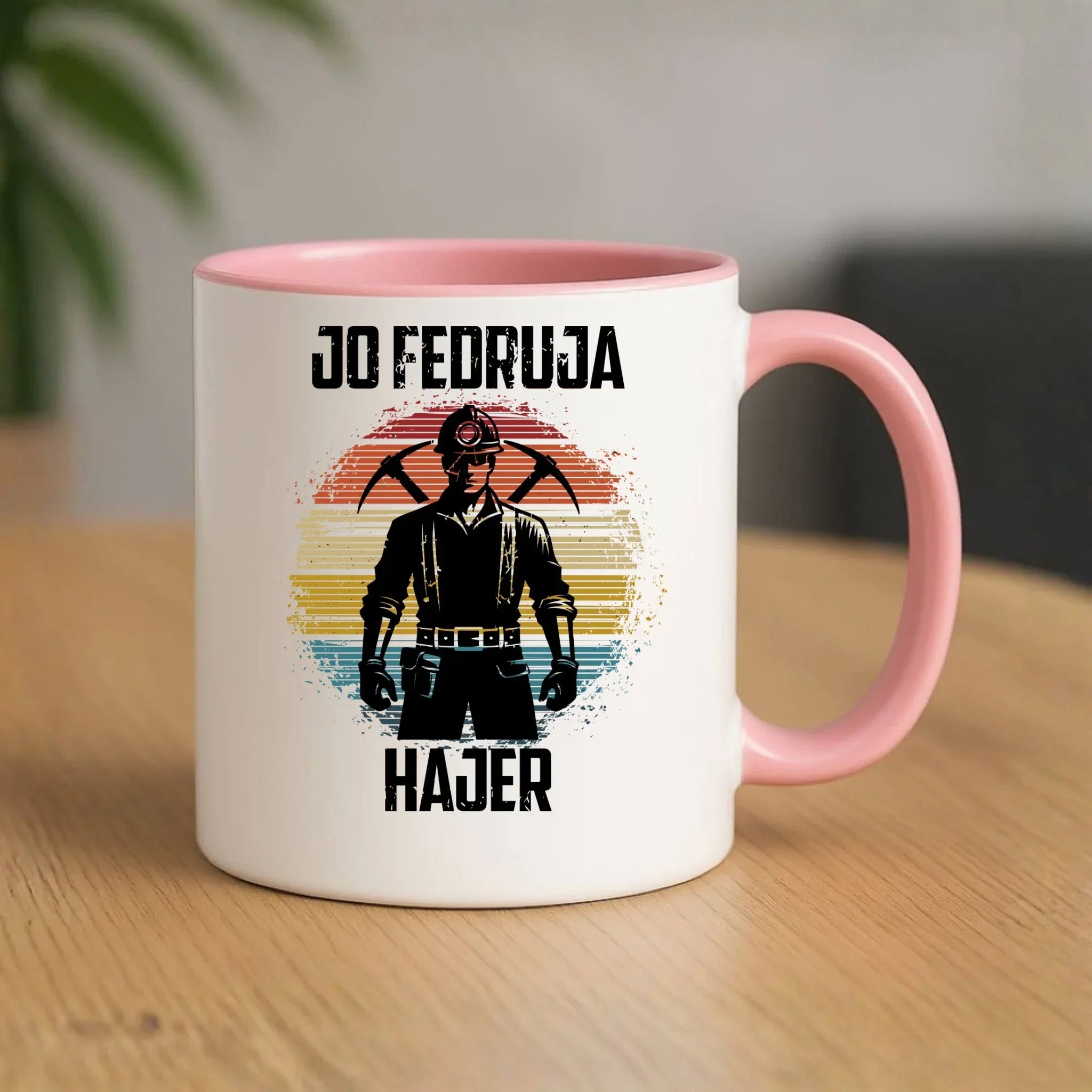 Kubek - prezent dla górnika - Jo fedruja Hajer G26 - StoryCups.pl
