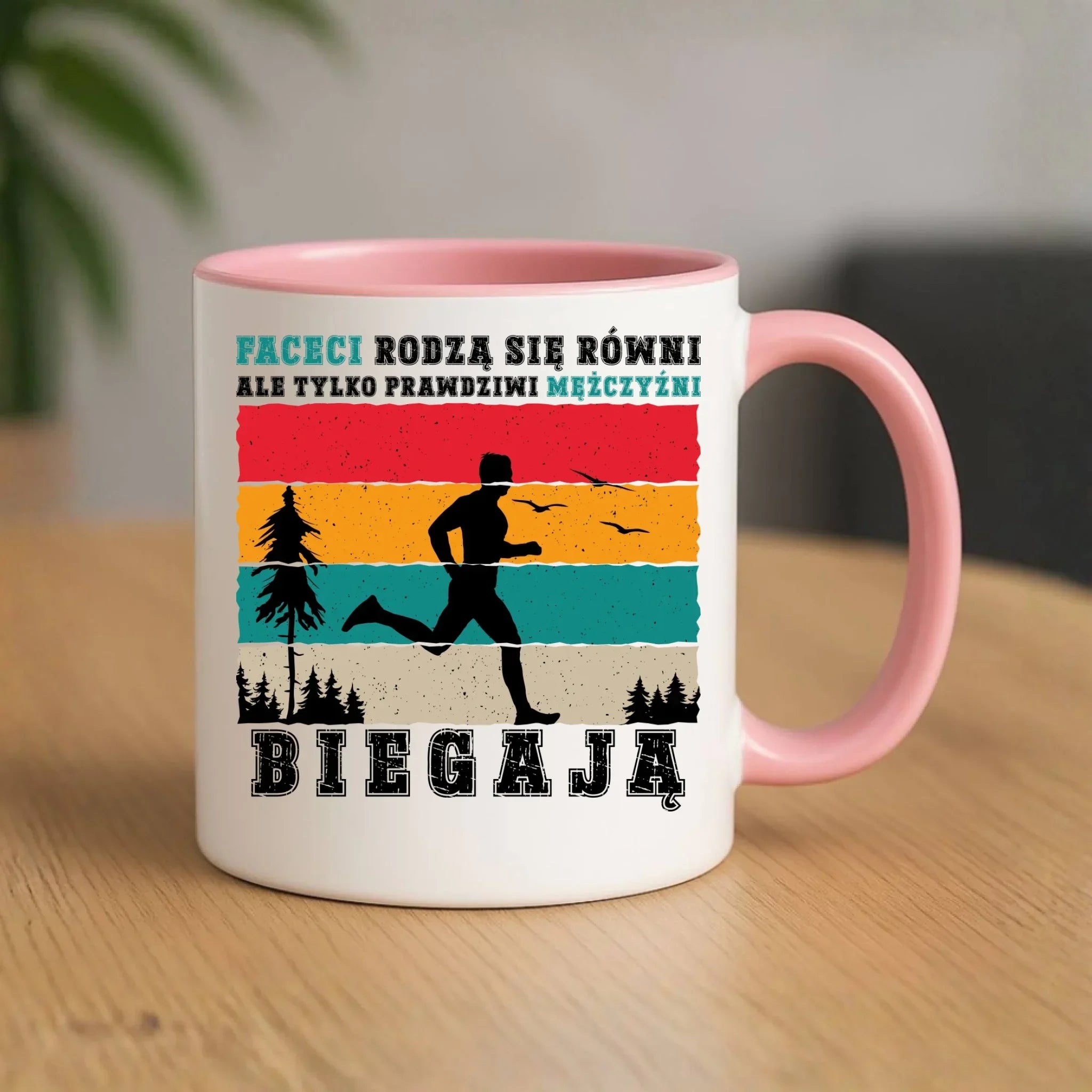 Kubek dla biegacza - Prawdziwi mężczyźni biegają HB02 - StoryCups.pl