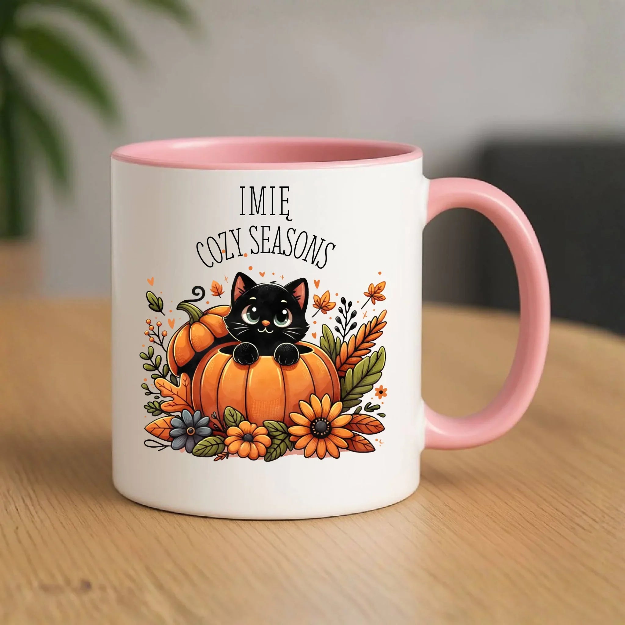 Kubek jesieniara - Cozy Seasons - personalizowany JS01 - StoryCups.pl