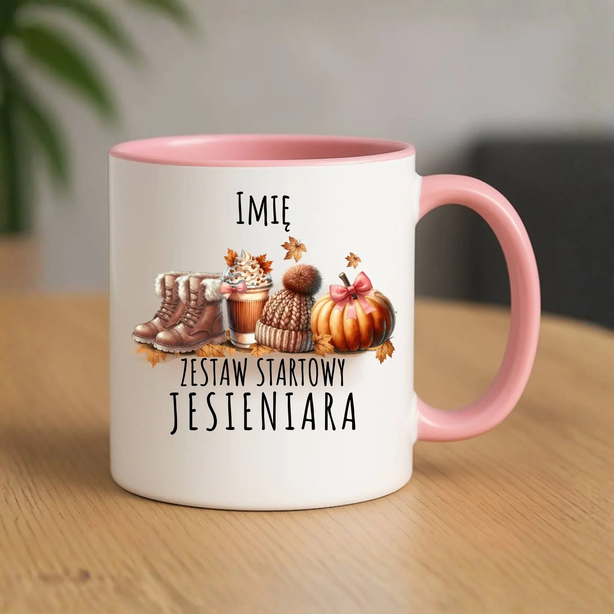 Kubek jesieniara – Zestaw startowy - personalizowany JS05 - StoryCups.pl