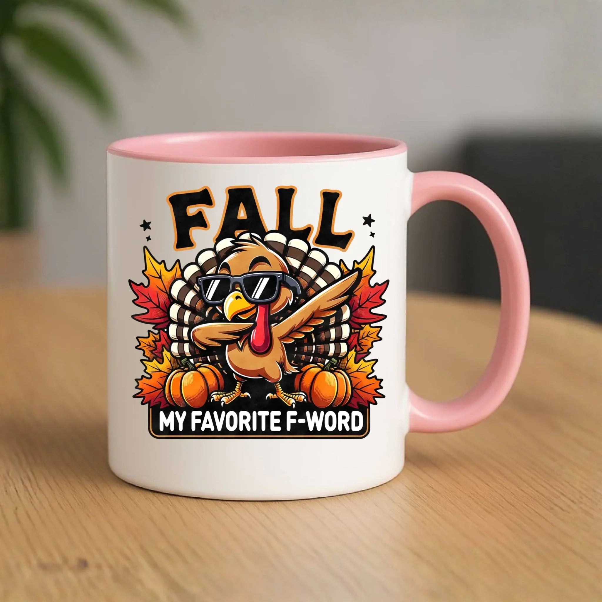 Kubek jesienny - FALL my favorite F-word JS11 - StoryCups.pl