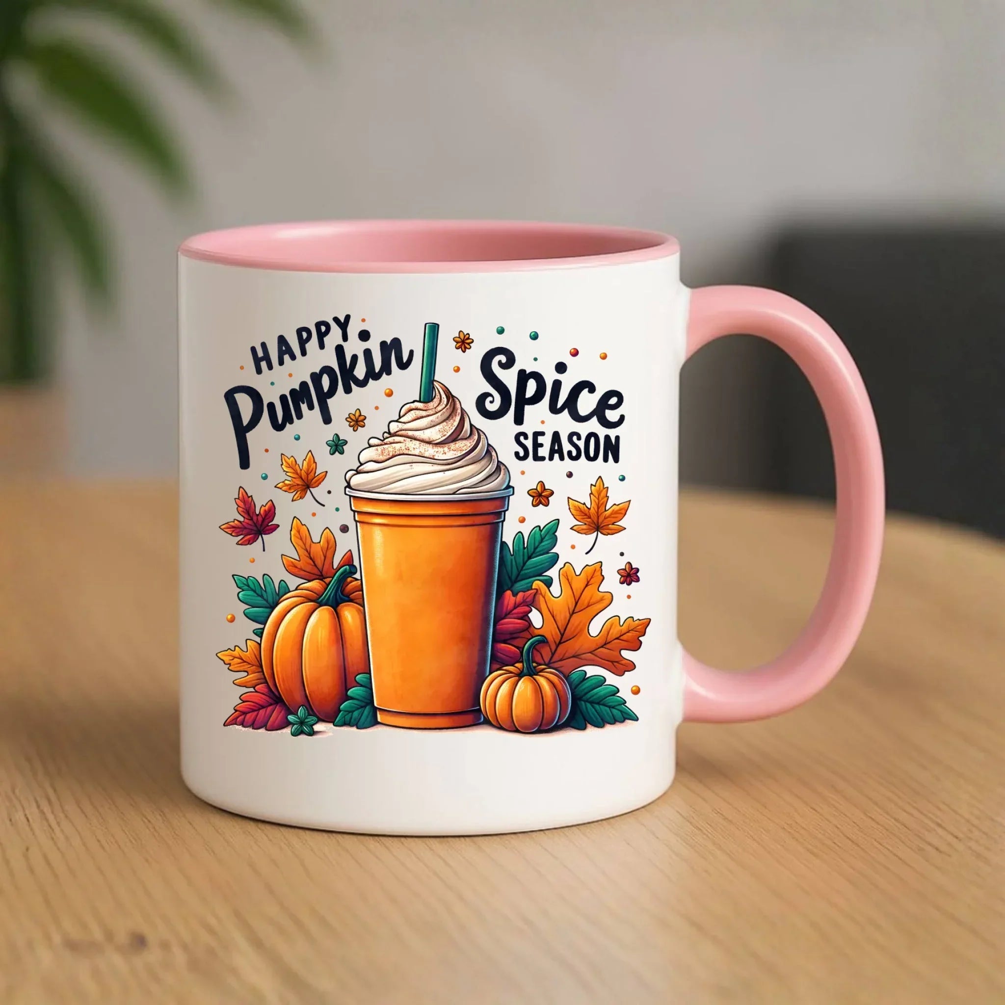 Kubek jesienny - Pumpkin Spice - kawa dyniowa JS02 - StoryCups.pl