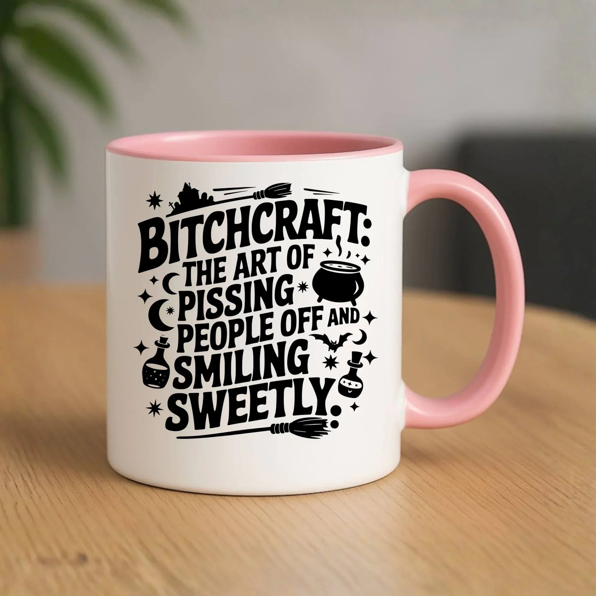 Kubek na Halloween - Bitchcraft HL25 - StoryCups.pl