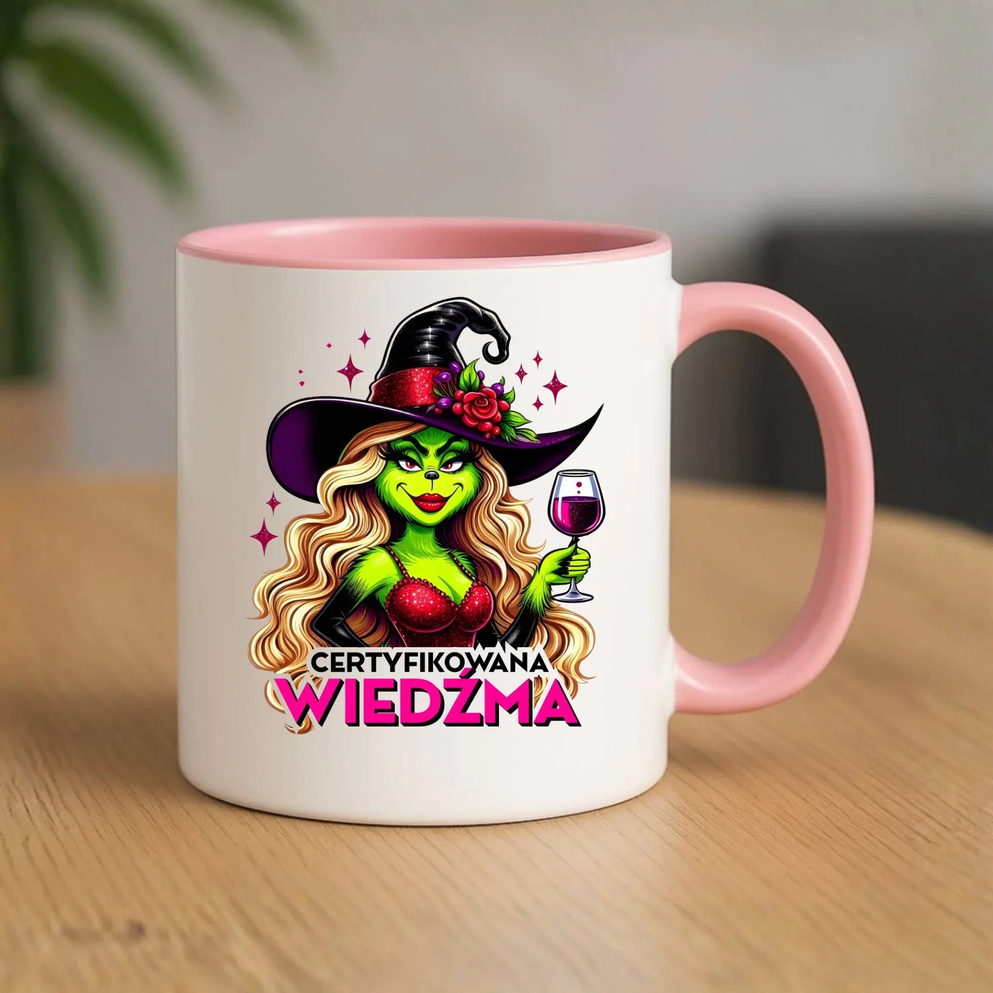 Kubek - Certyfikowana wiedźma - śmieszny HL13 - StoryCups.pl