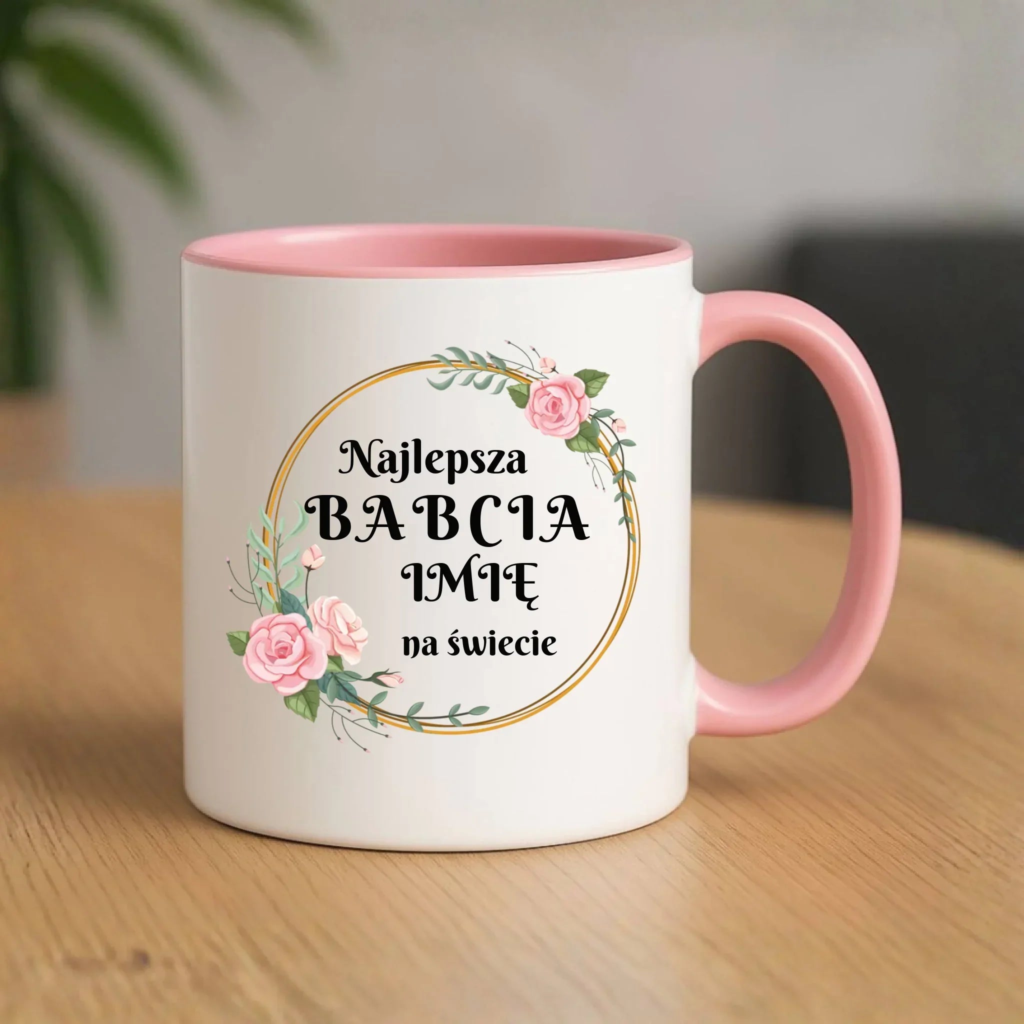 Kubek dla babci - Najlepsza babcia na Świecie - personalizowany B04 - StoryCups.pl