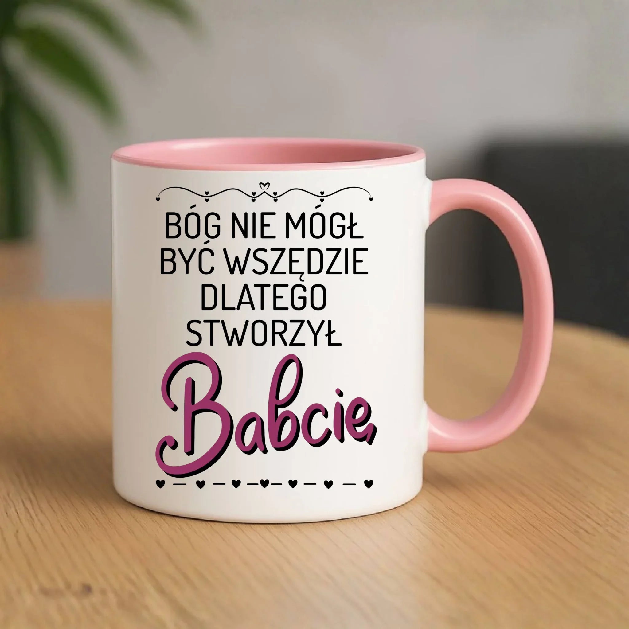 Kubek dla babci - Bóg nie mógł być wszędzie dlatego stworzył babcię B09 - StoryCups.pl