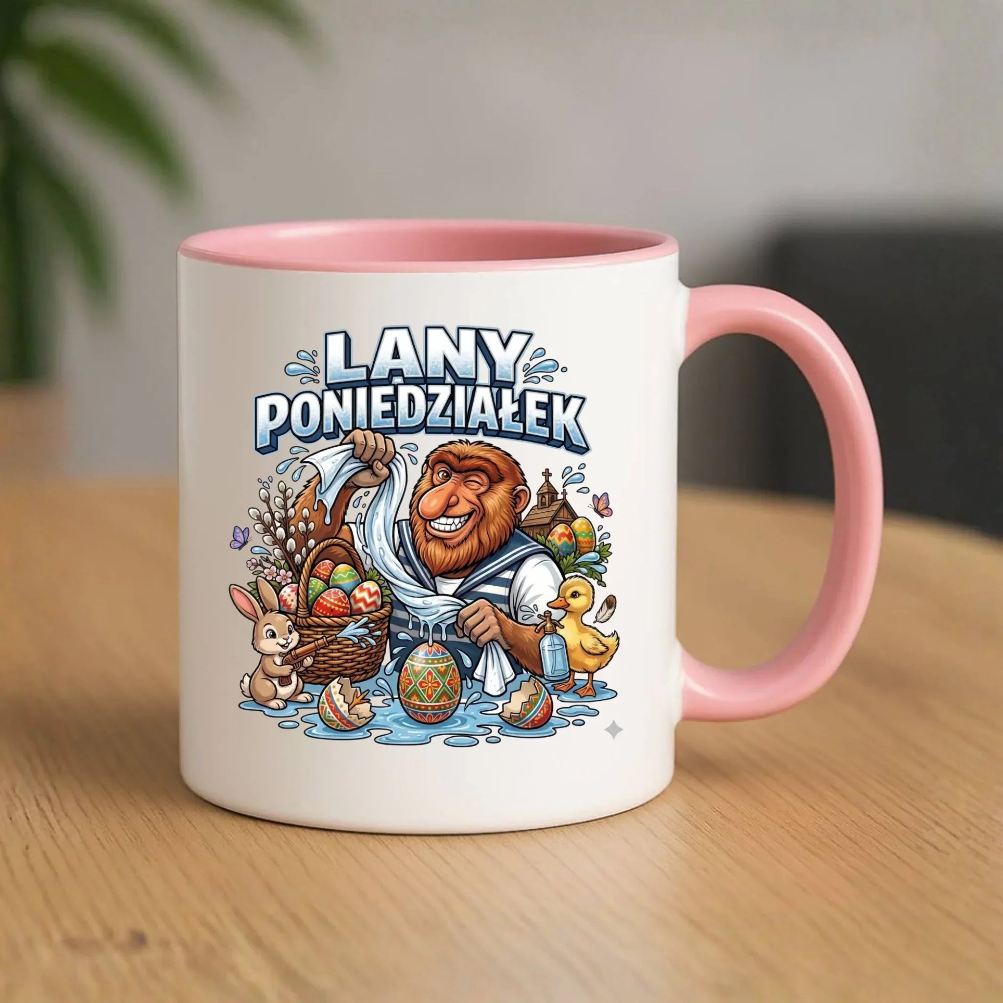 Kubek wielkanocny - Lany poniedziałek Janusz Nosacz WN38 - StoryCups.pl