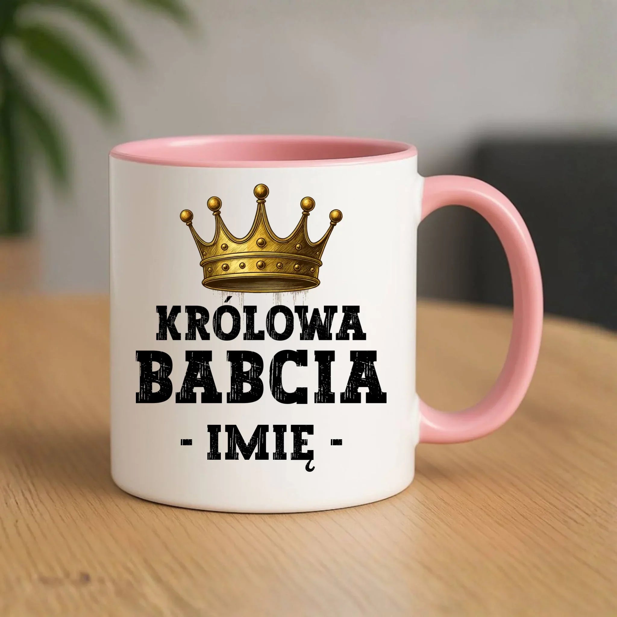Kubek dla babci - Królowa Babcia - personalizowany B17 - StoryCups.pl