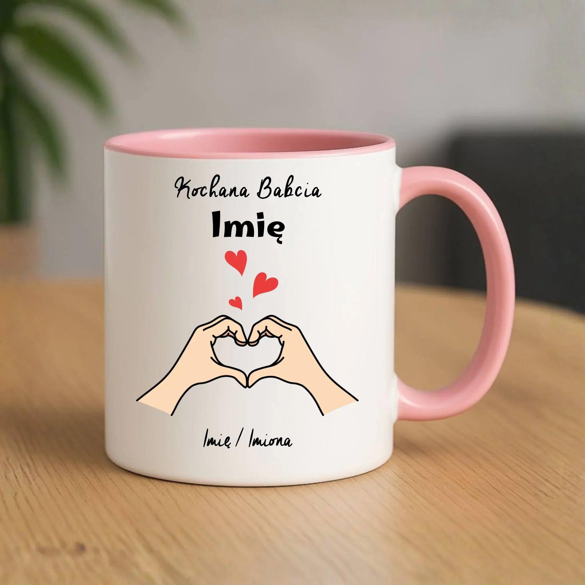 Kubek dla babci - Kochana Babcia podpis - personalizowany B13 - StoryCups.pl