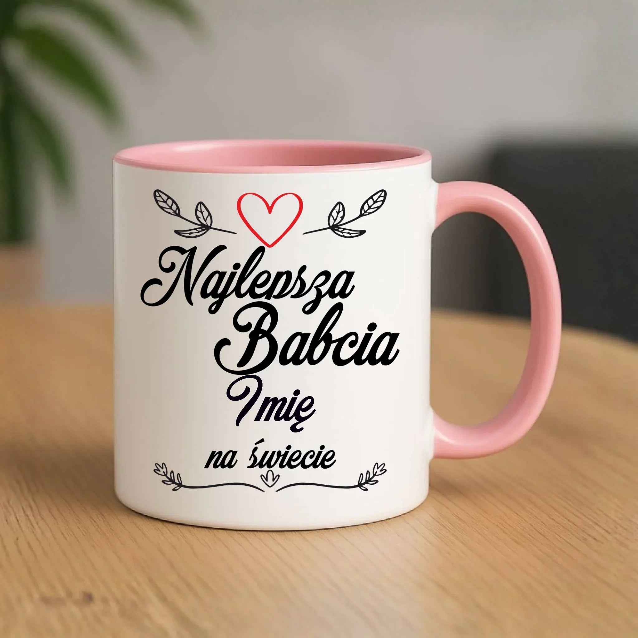 Kubek dla babci - Najlepsza Babcia na Świecie - personalizowany B12 - StoryCups.pl