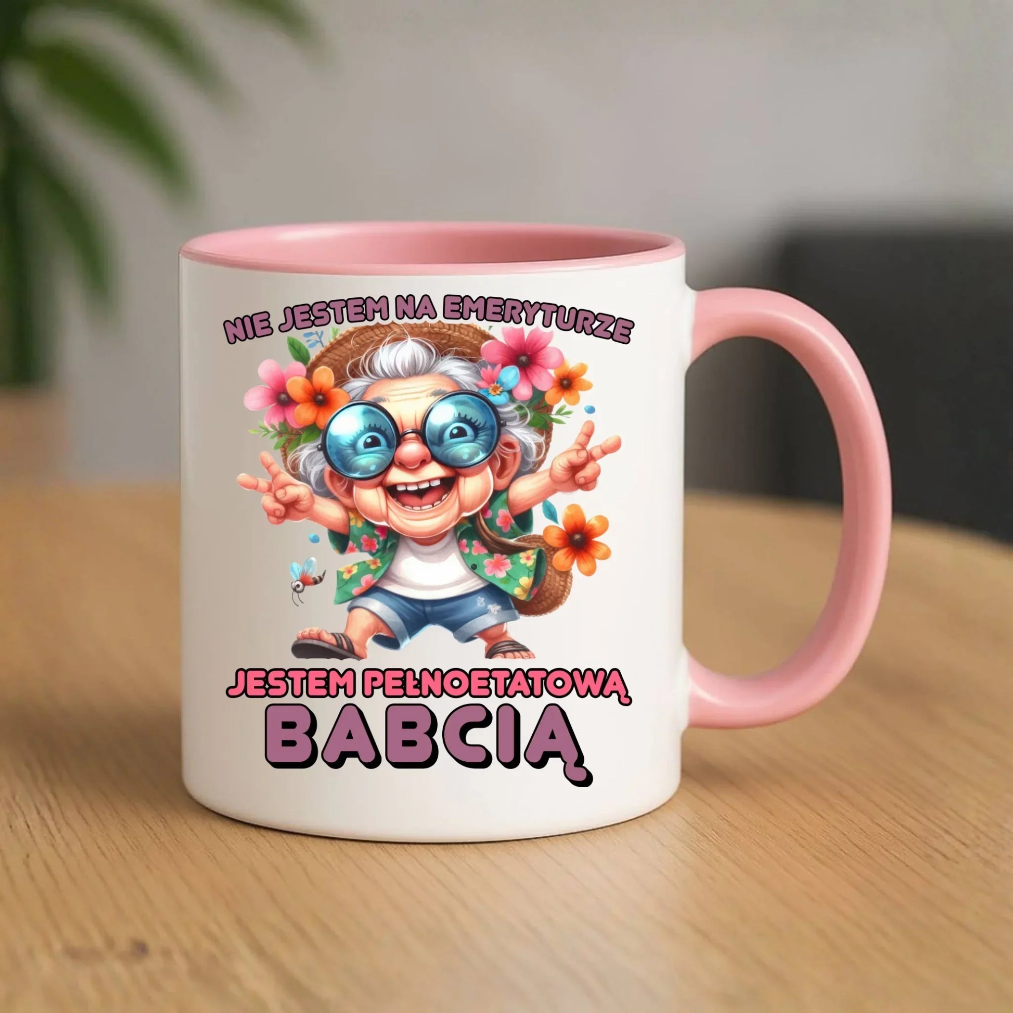 Kubek dla babci - Pełnoetatowa babcia B20 - StoryCups.pl