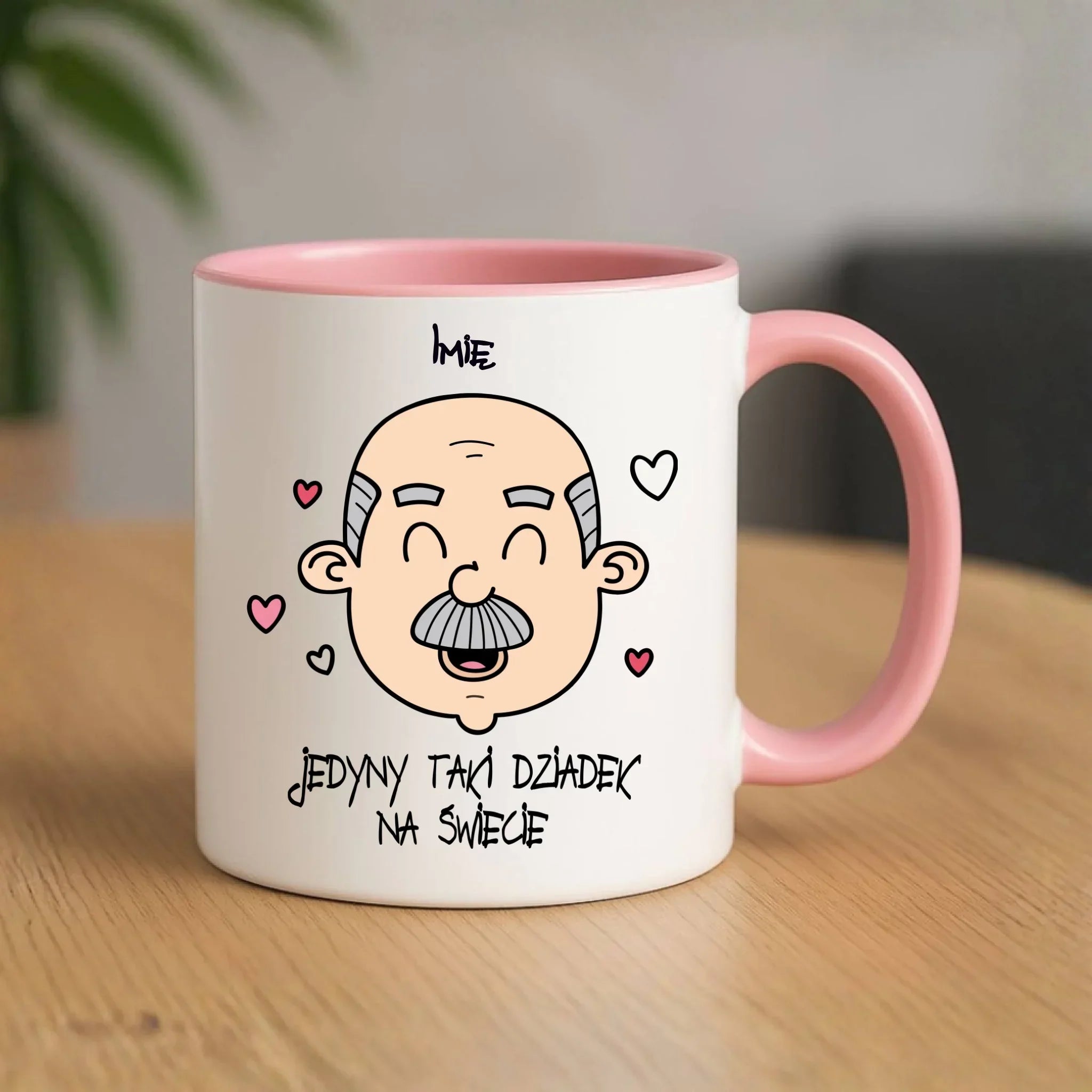 Kubek dla dziadka - Jedyny taki dziadek na świecie - personalizowany D15 - StoryCups.pl