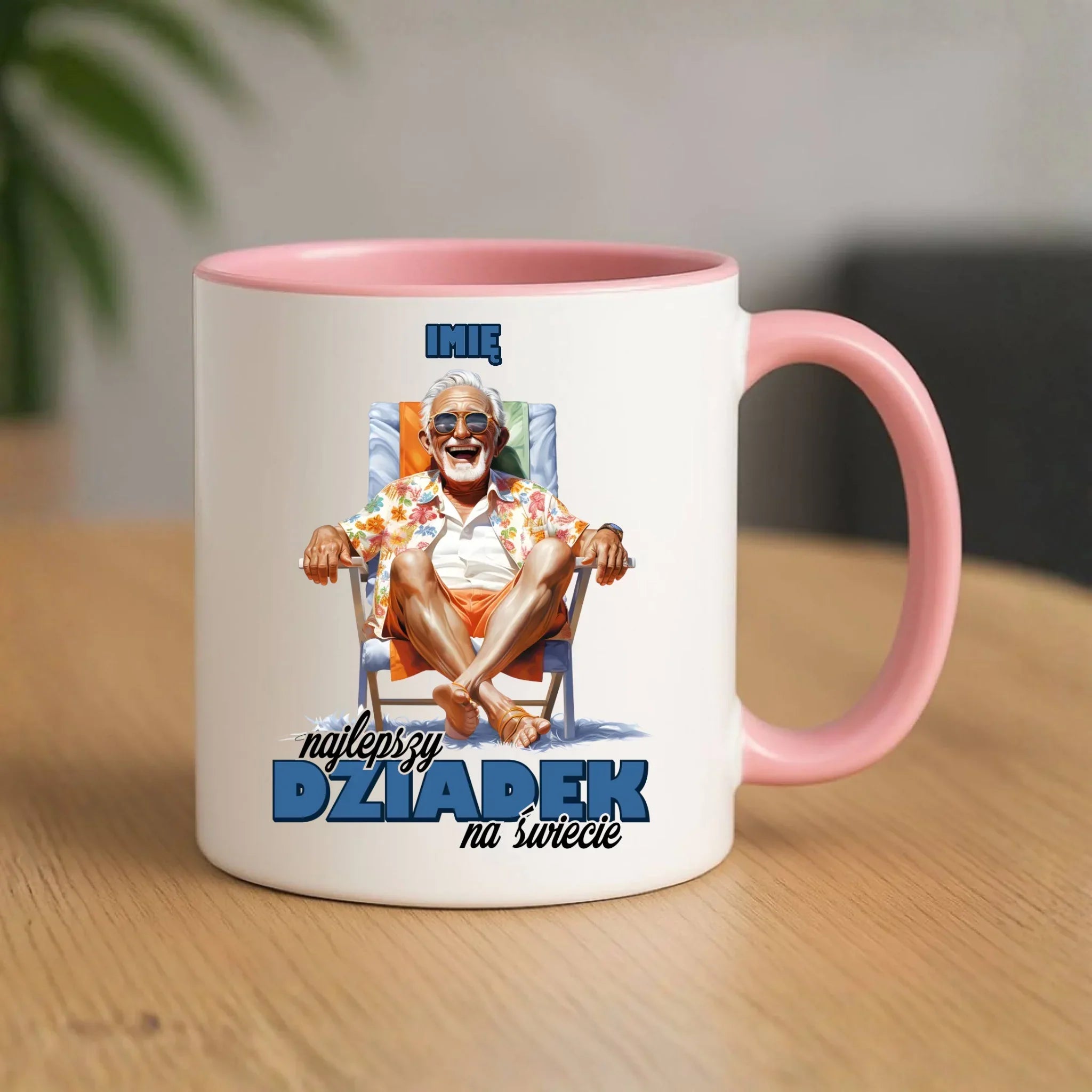 Kubek dla dziadka - Najlepszy Dziadek na świecie - personalizowany D14 - StoryCups.pl