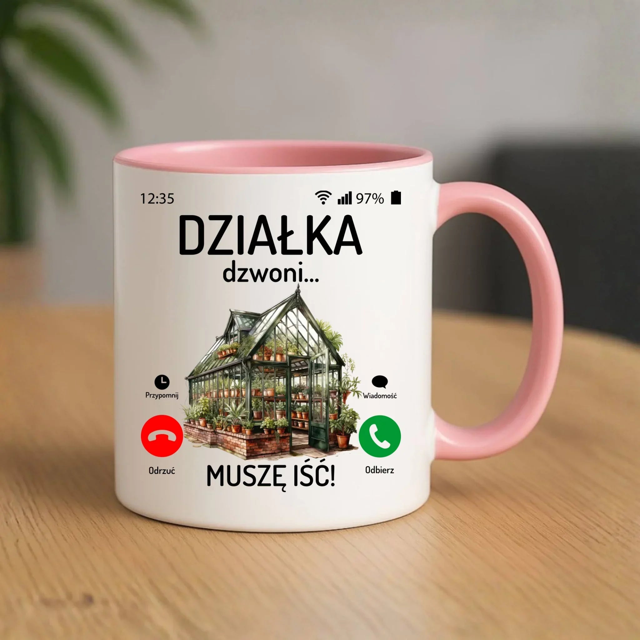 Kubek dla babci - Działka dzwoni muszę iść B41 - StoryCups.pl