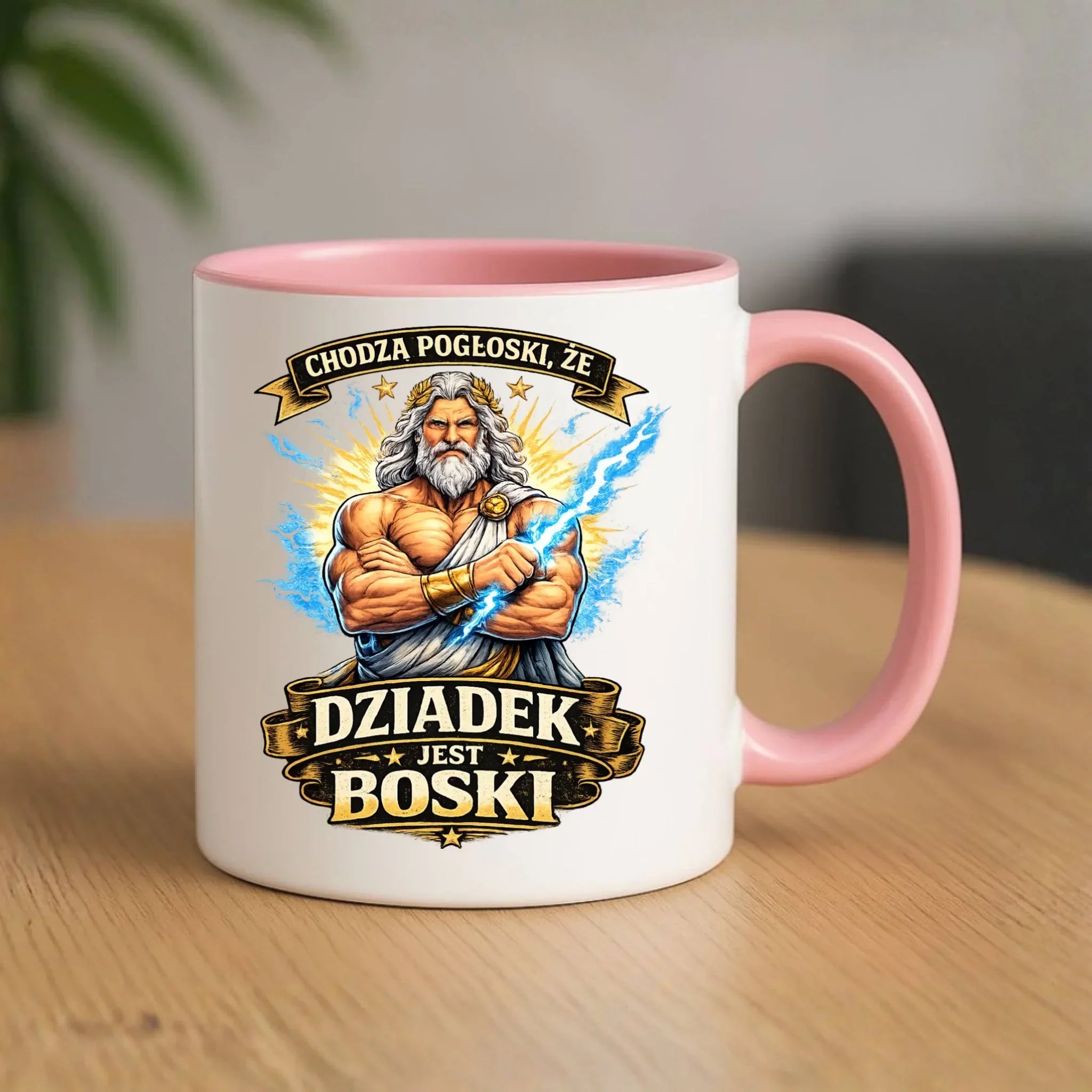 Kubek dla dziadka - Chodzą pogłoski, że dziadek jest boski D16 - StoryCups.pl