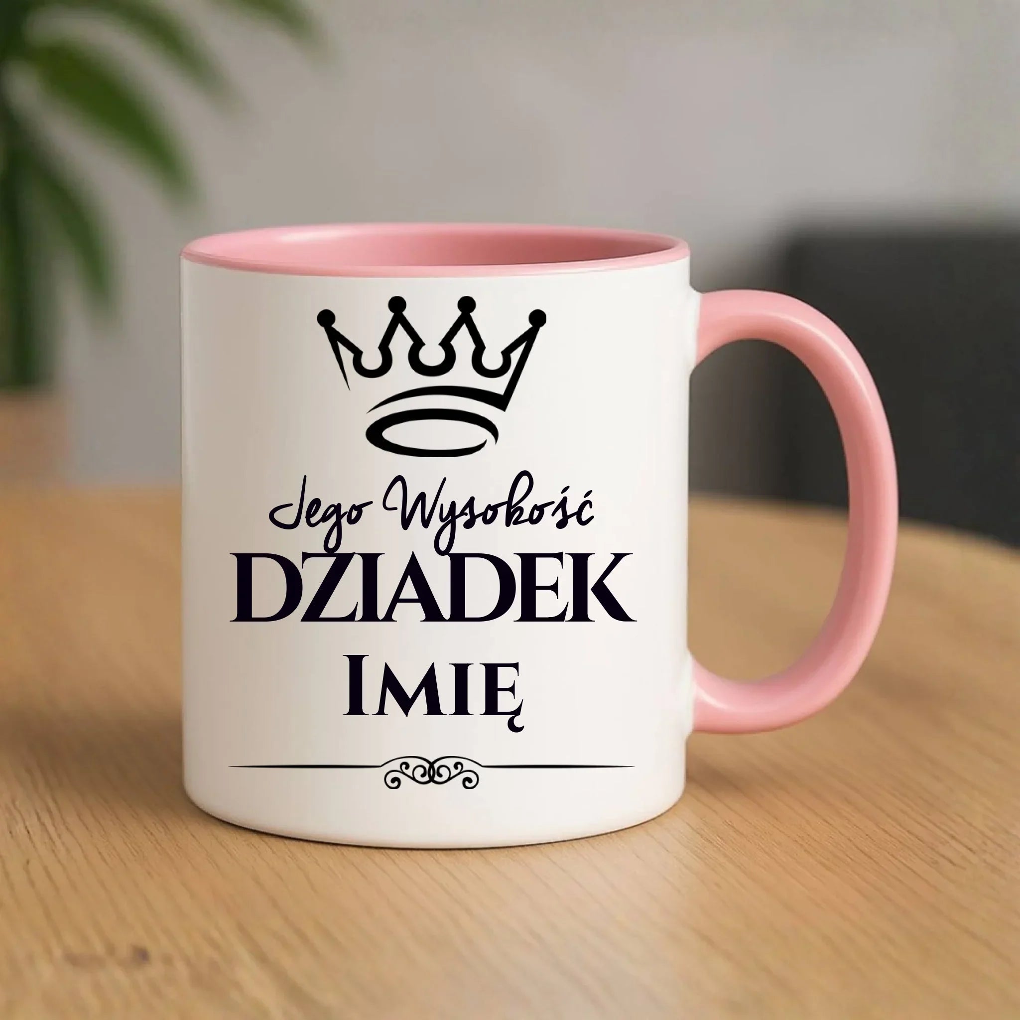 Kubek dla dziadka - Jego Wysokość dziadek - personalizowany D11 - StoryCups.pl