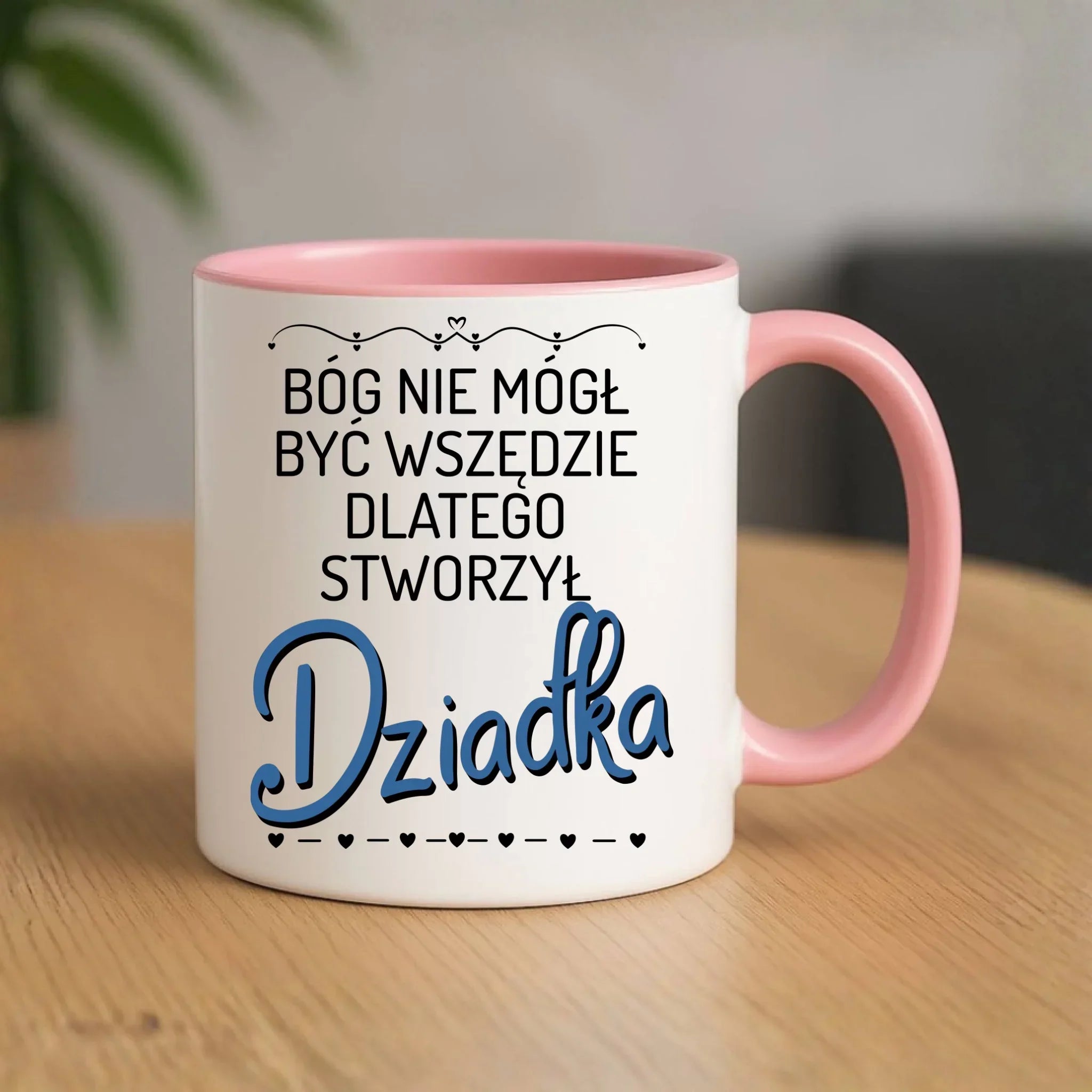 Kubek dla dziadka - Bóg nie mógł być wszędzie dlatego stworzył dziadka D09 - StoryCups.pl