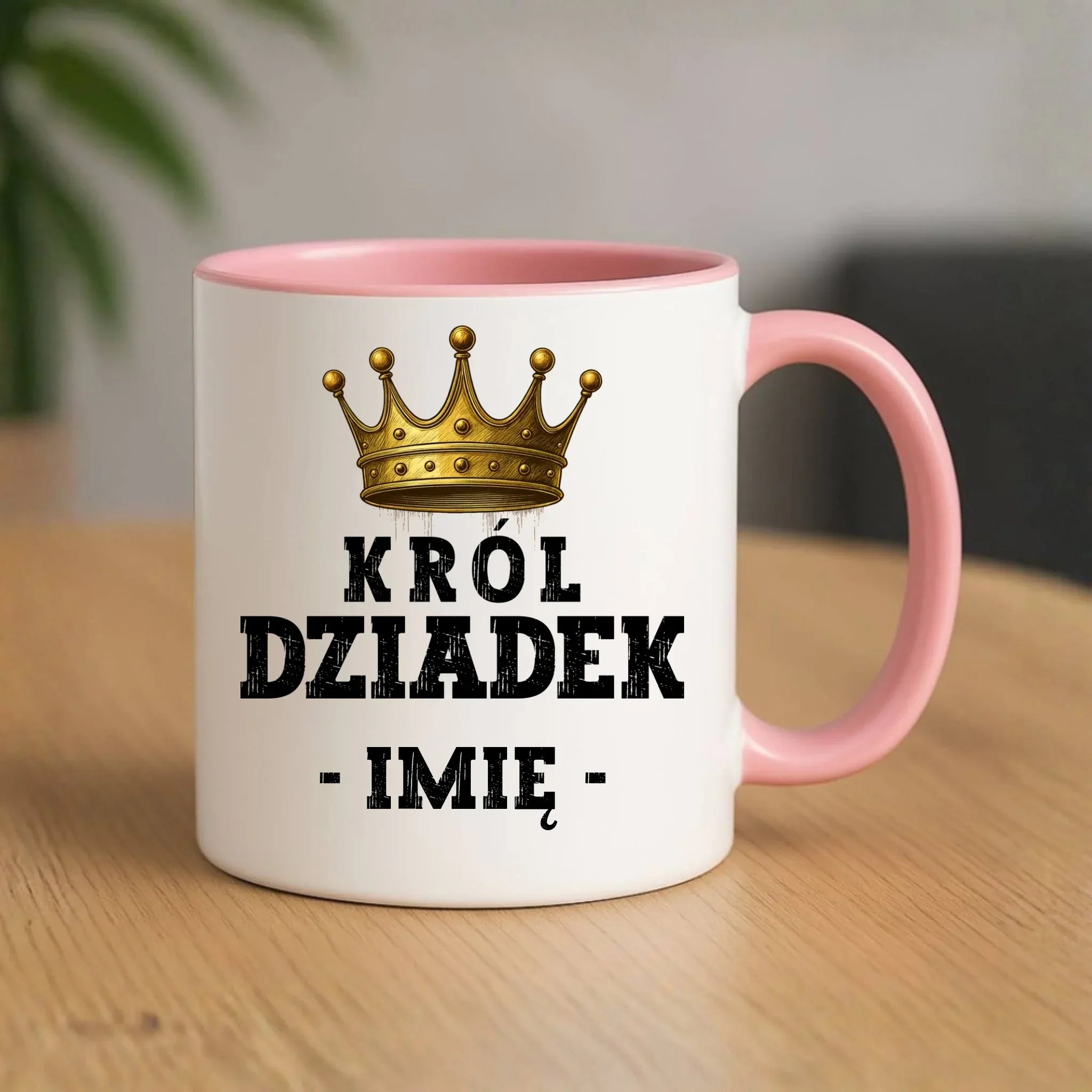 Kubek dla dziadka - Król Dziadek - personalizowany D17 - StoryCups.pl
