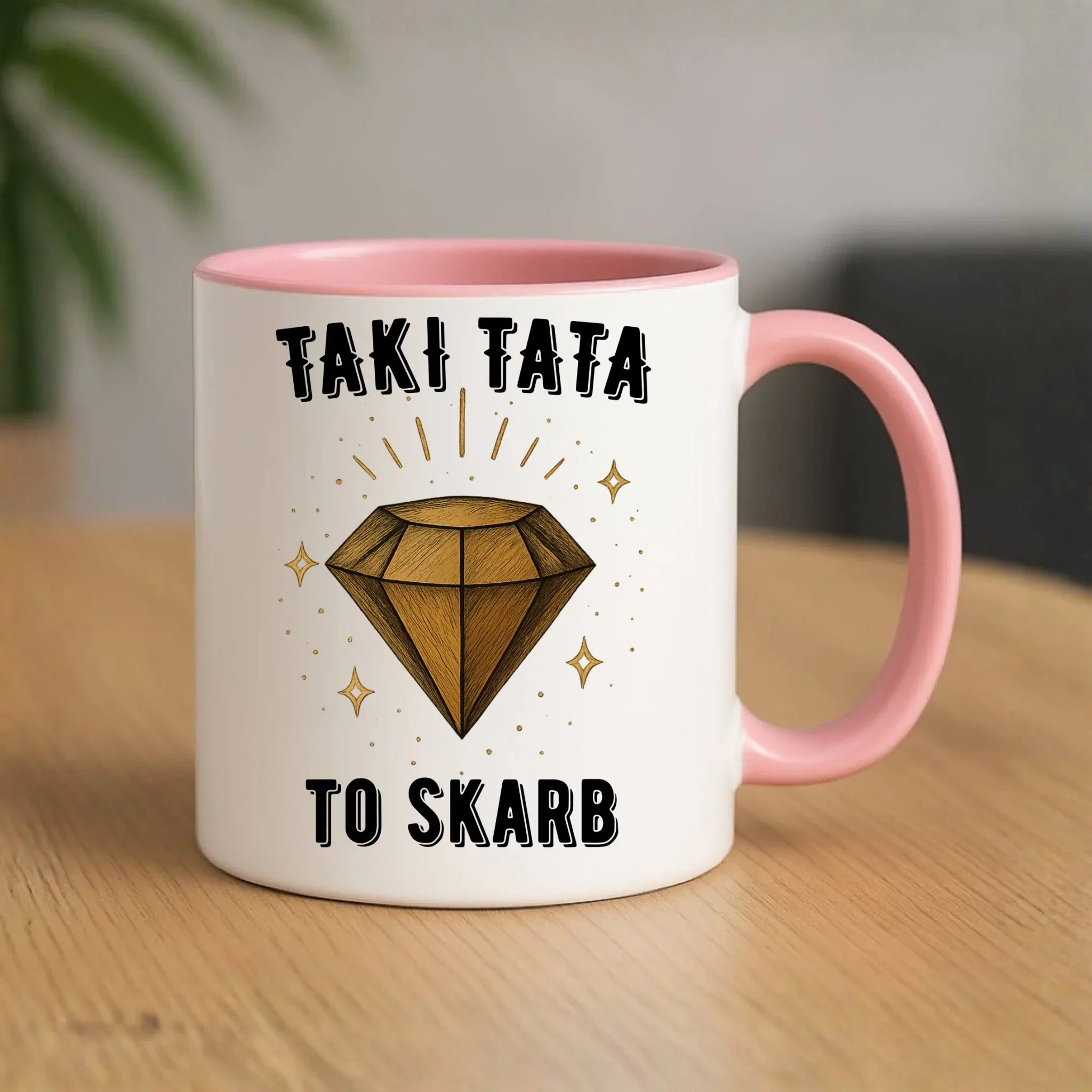 Kubek dla taty - Taki tata to skarb - personalizowany DT17 - StoryCups.pl