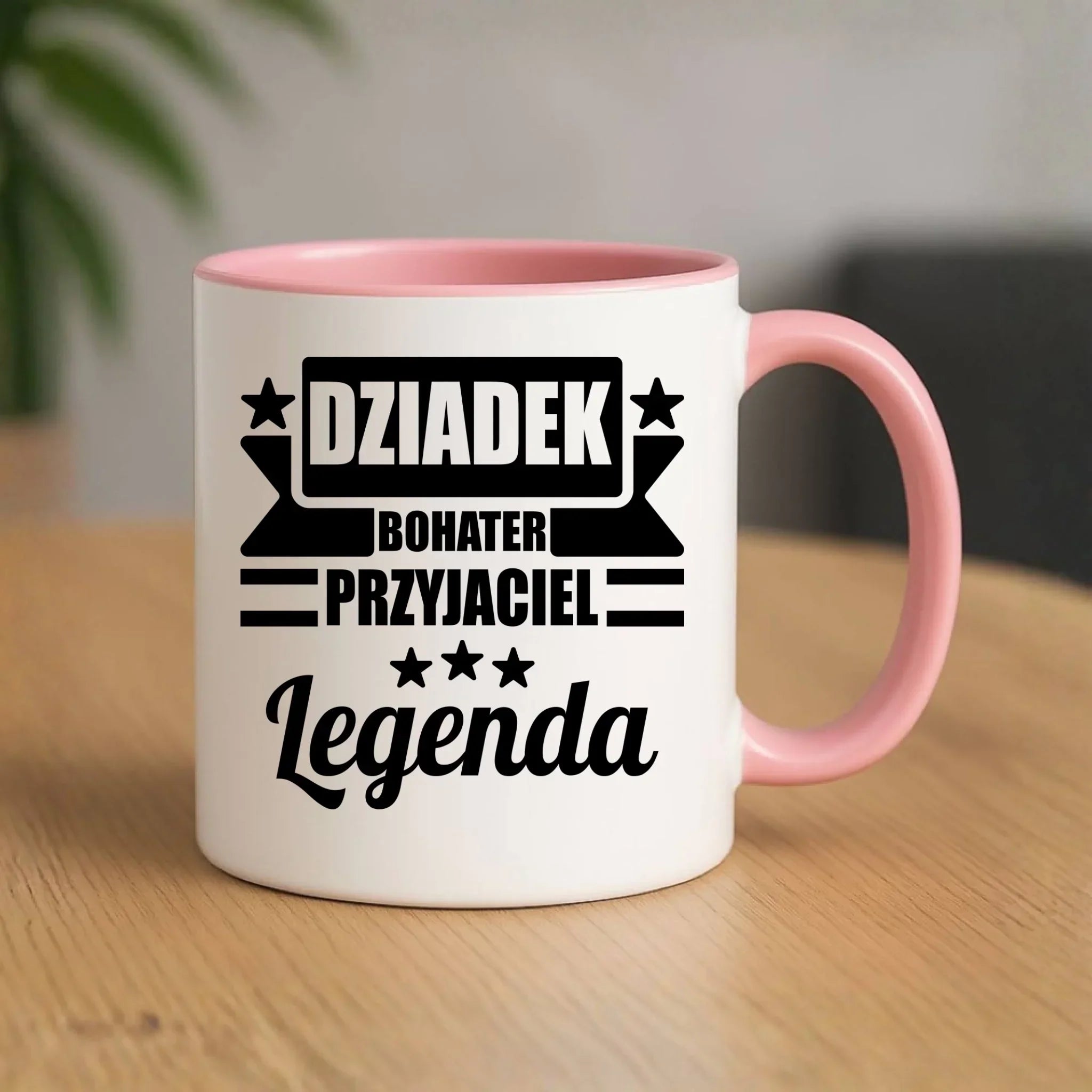 Kubek dla dziadka - Bohater przyjaciel legenda D20 - StoryCups.pl