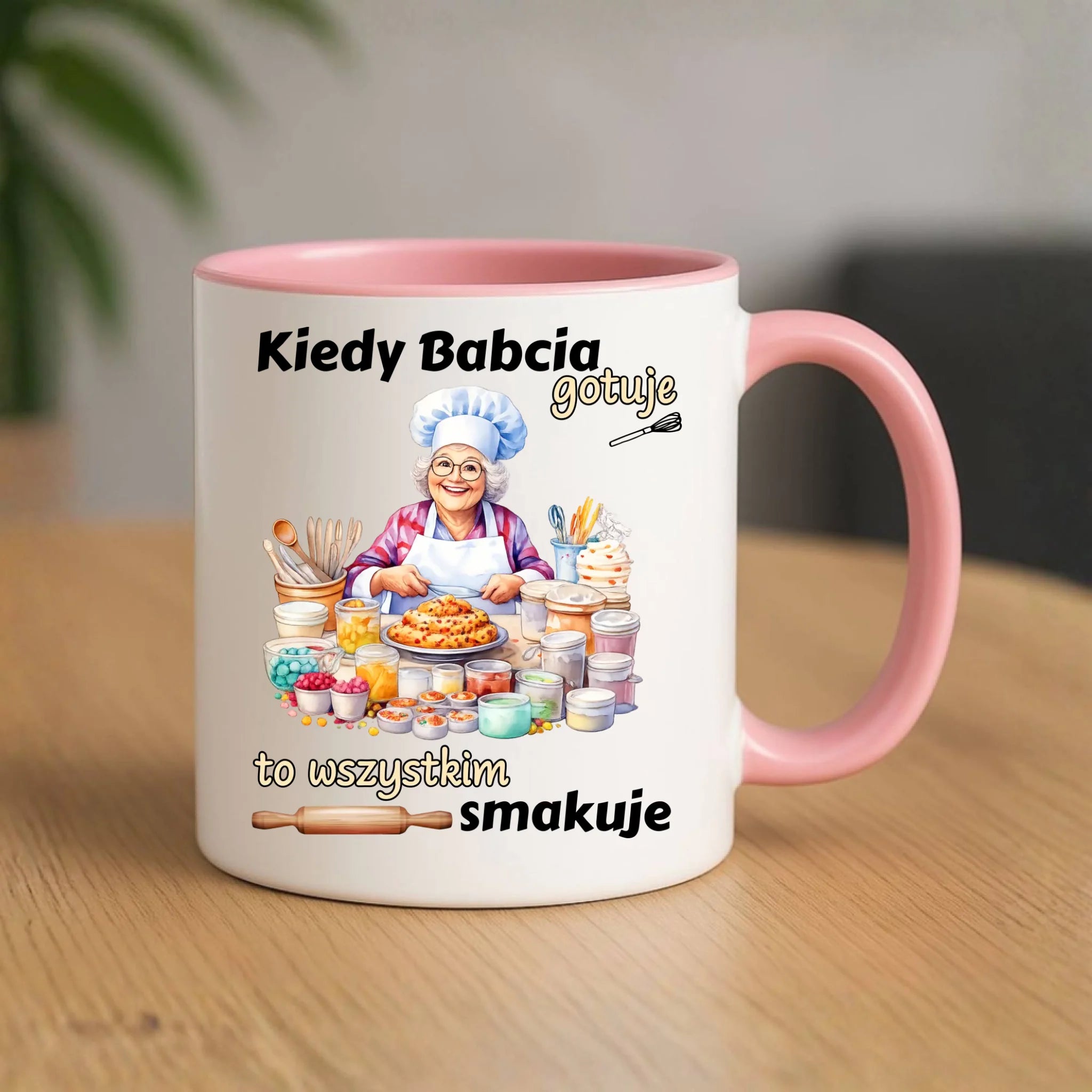 Kubek dla babci – Kiedy babcia gotuje to wszystkim smakuje B34