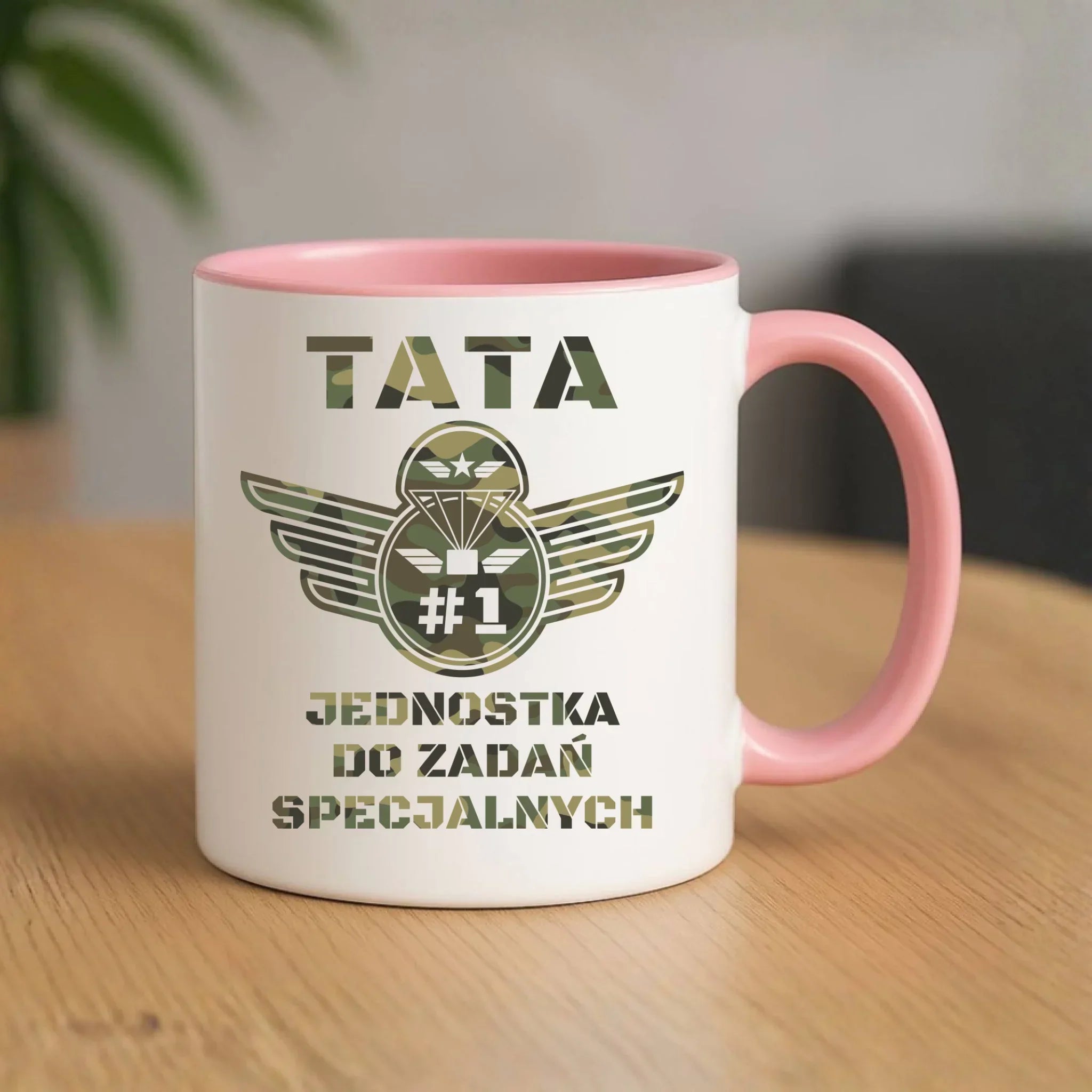 Kubek dla taty - Tata jednostka do zadań specjalnych DT42 - StoryCups.pl