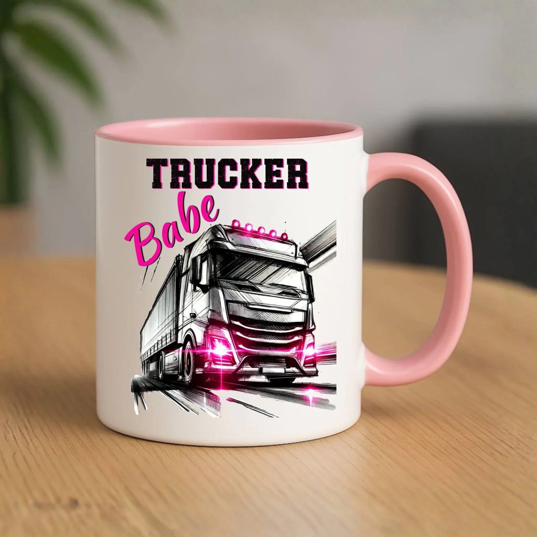 Kubek - kierowca ciężarówki - Trucker Babe ZKT13 - StoryCups.pl