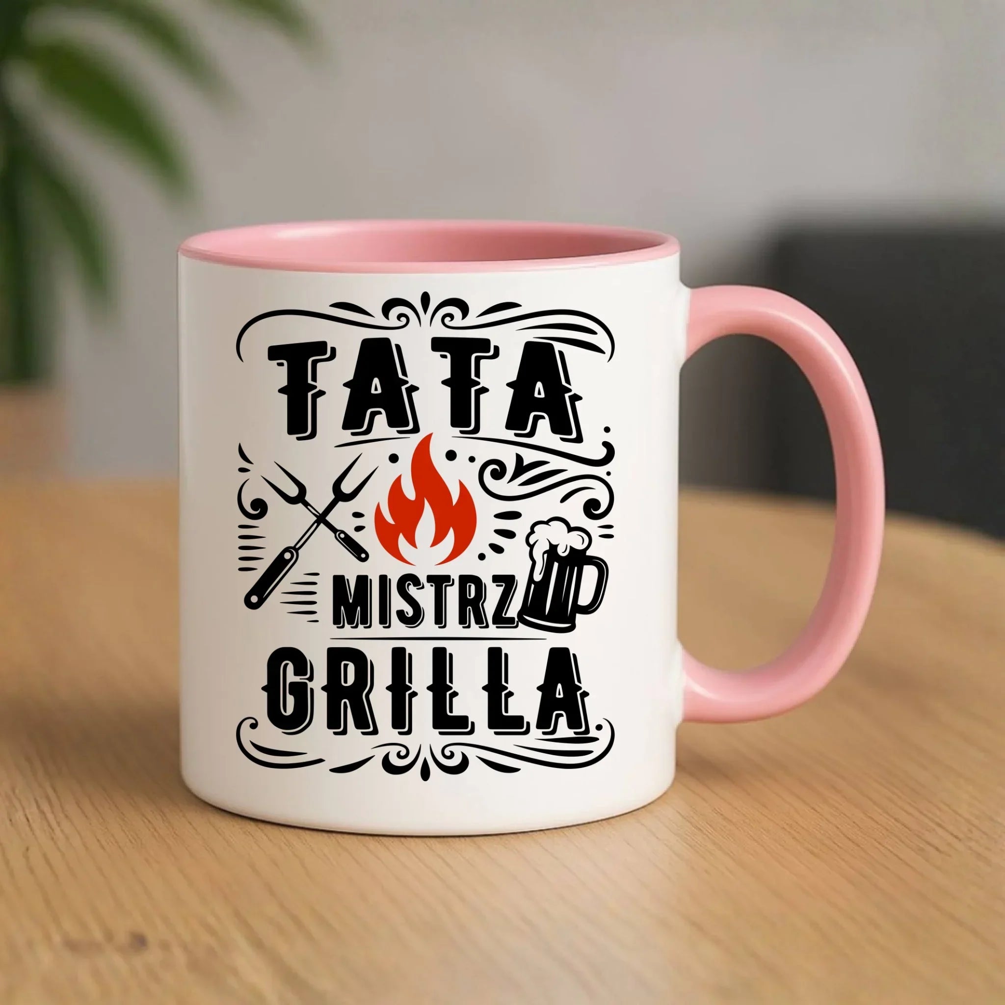 Kubek dla taty - Tata mistrz grilla DT53 - StoryCups.pl