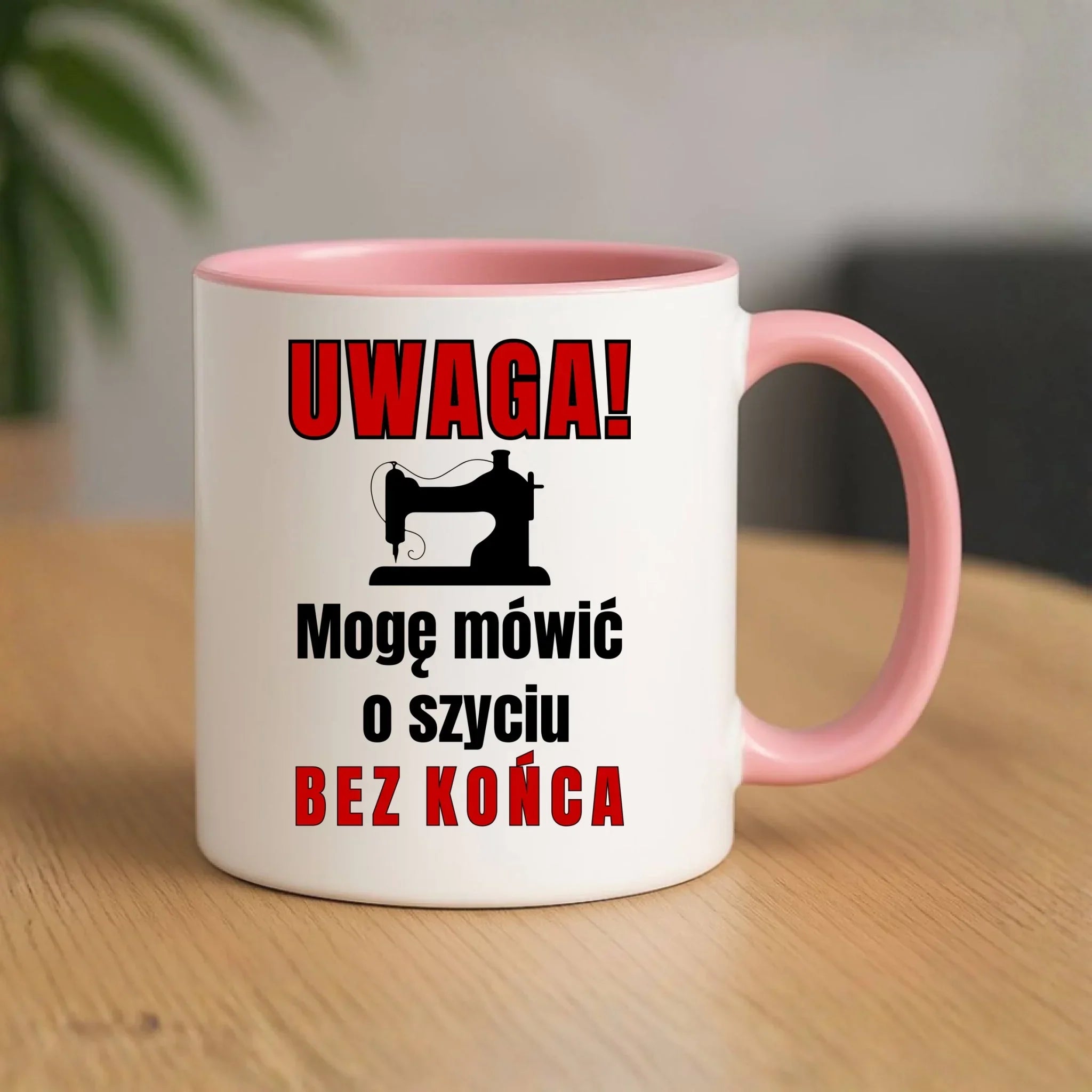 Kubek szyciowy dla krawcowej – Mówić o szyciu bez końca HS19 - StoryCups.pl